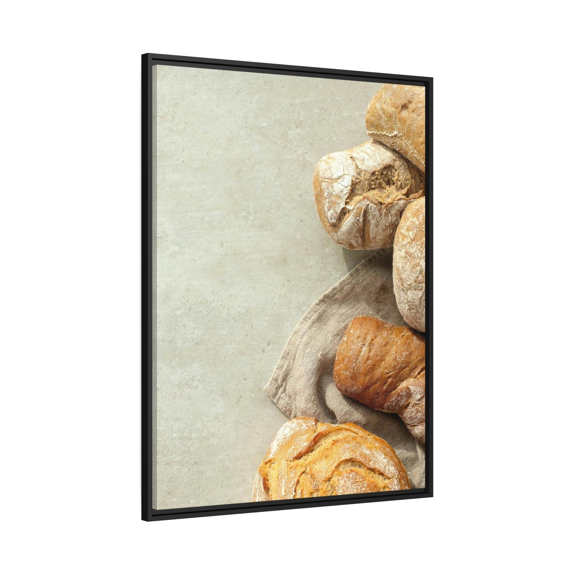 Bread Bread Aroma Delight: Poster and Print on Canvas with Rich Bakery Scene