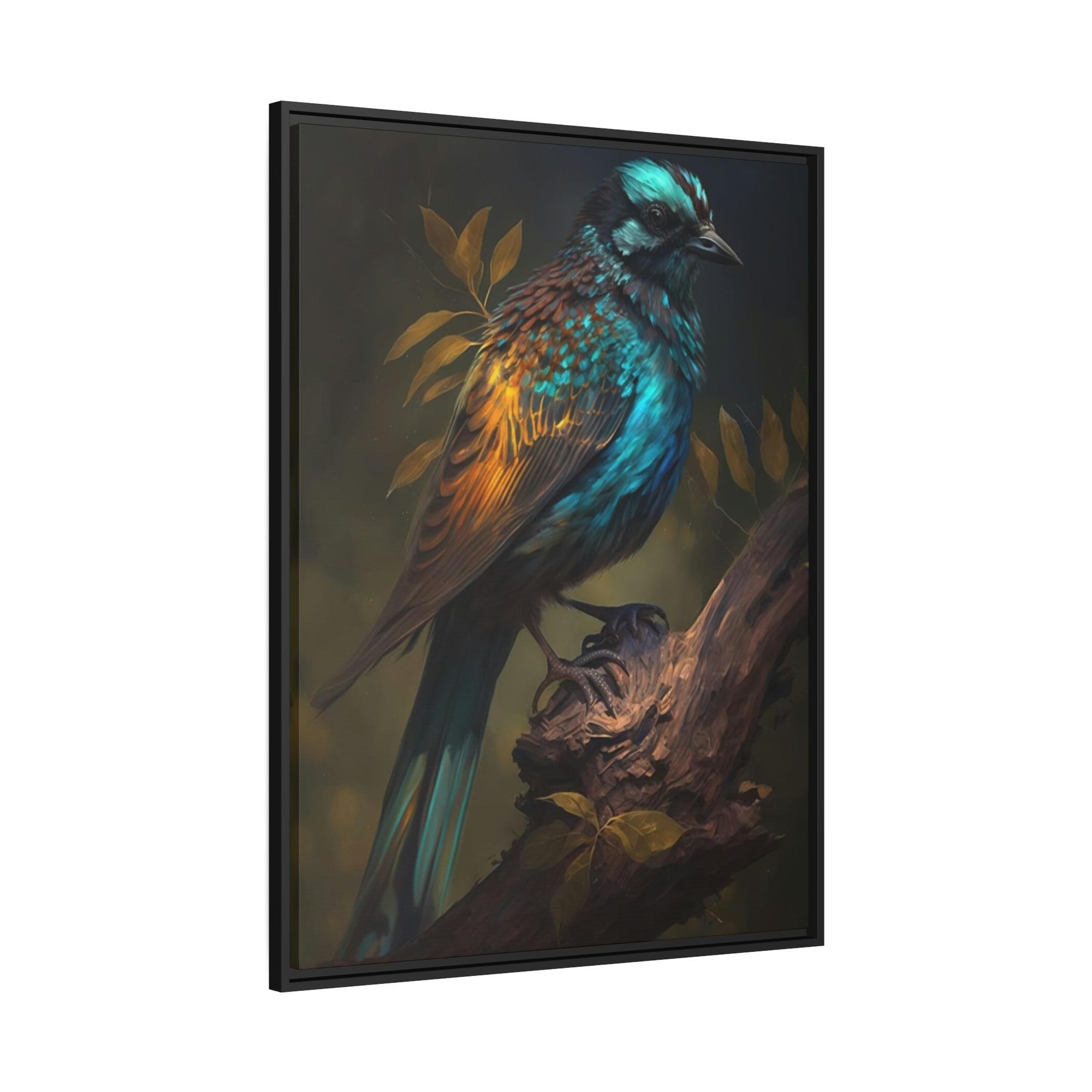 Birds The Majestic Birds: A Framed Canvas & Poster Print of Birds