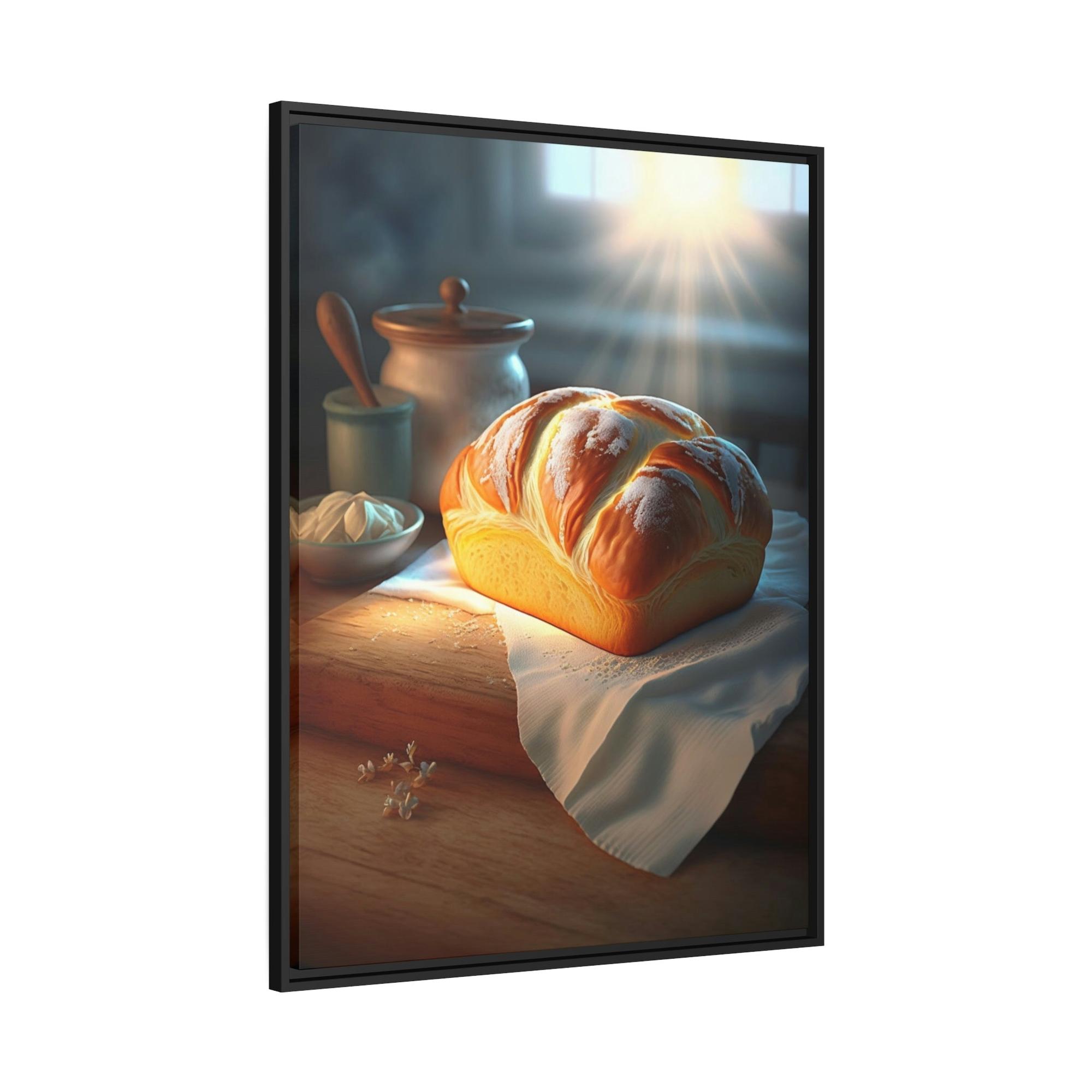 Bread The Daily Bread: Print on Canvas and Art for Kitchen Decor