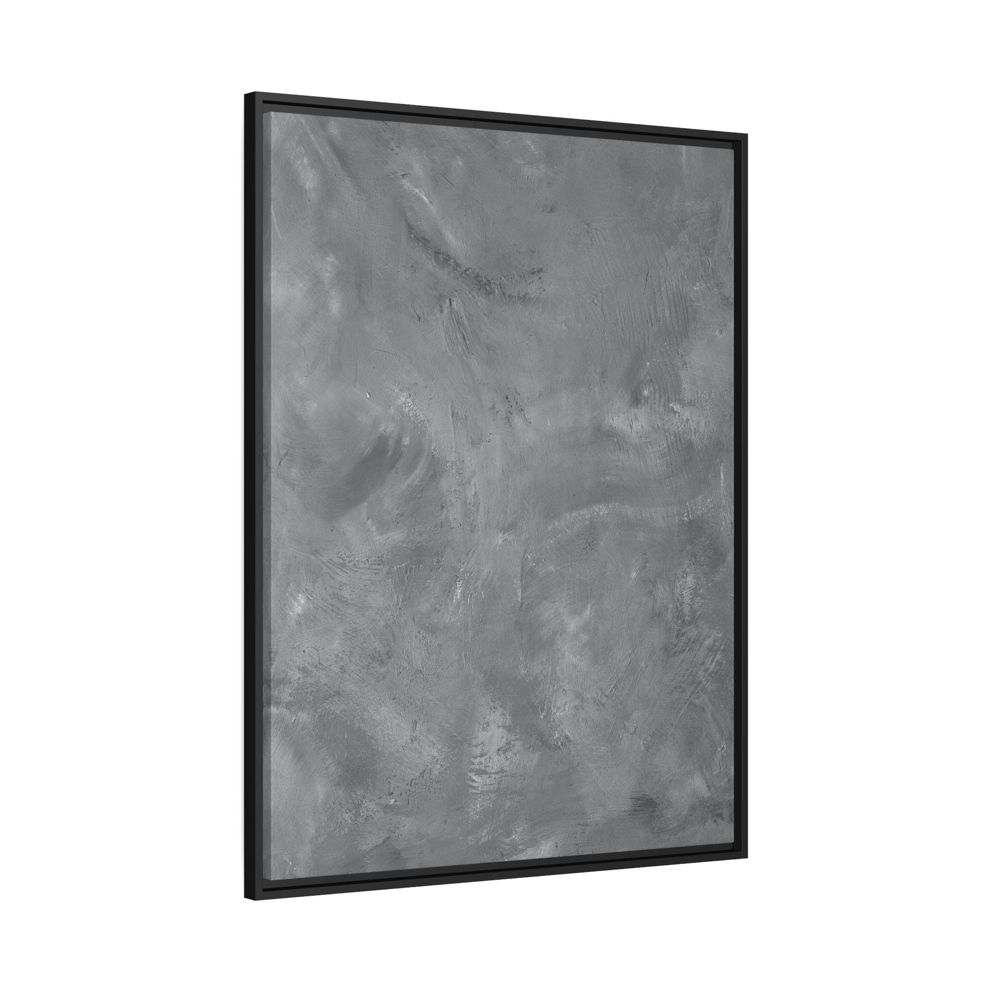 Gray Mysterious Gray: Framed Poster for a Subtle Touch of Drama