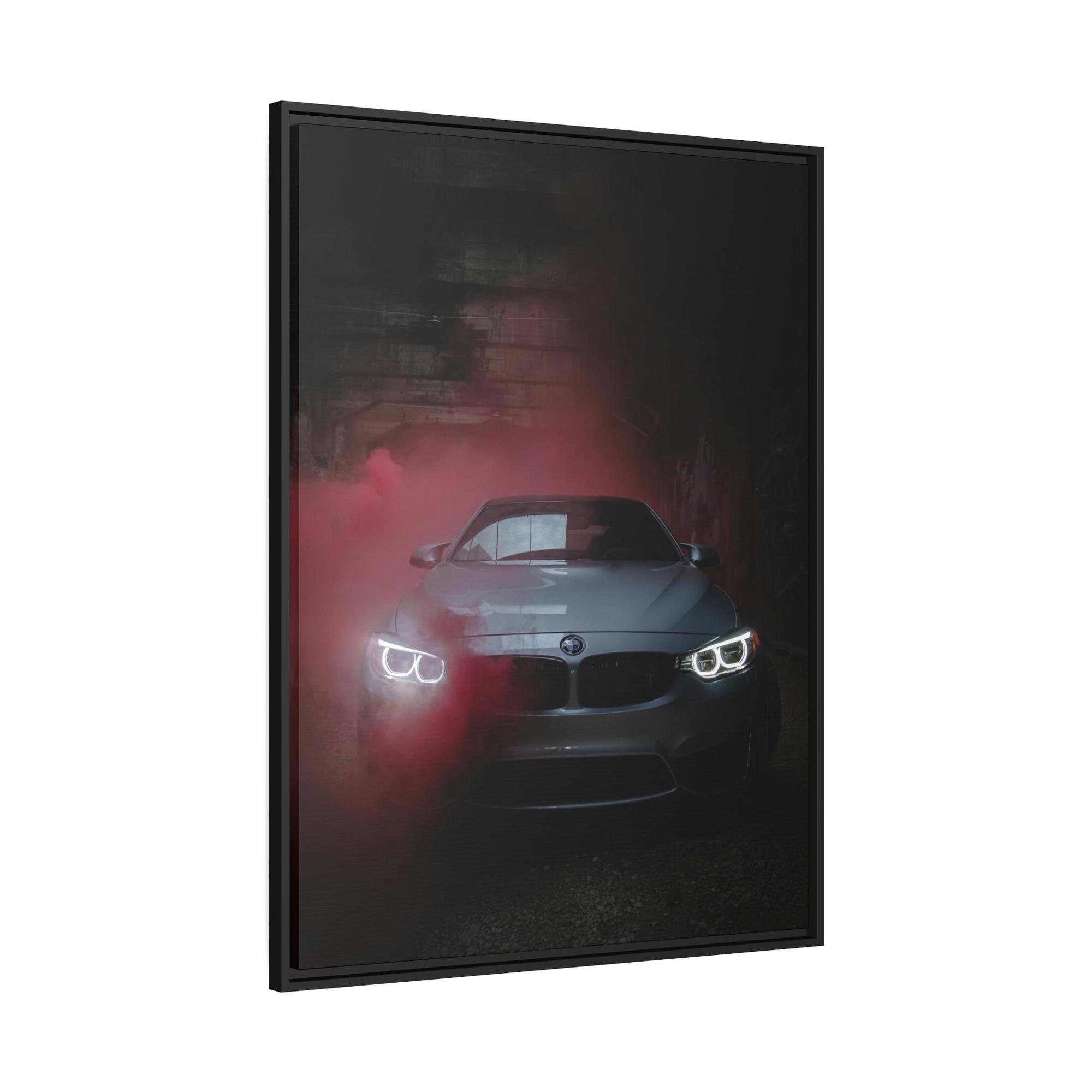 Bmw BMW's Automotive Mastery: Premium Print on Framed Poster & Canvas