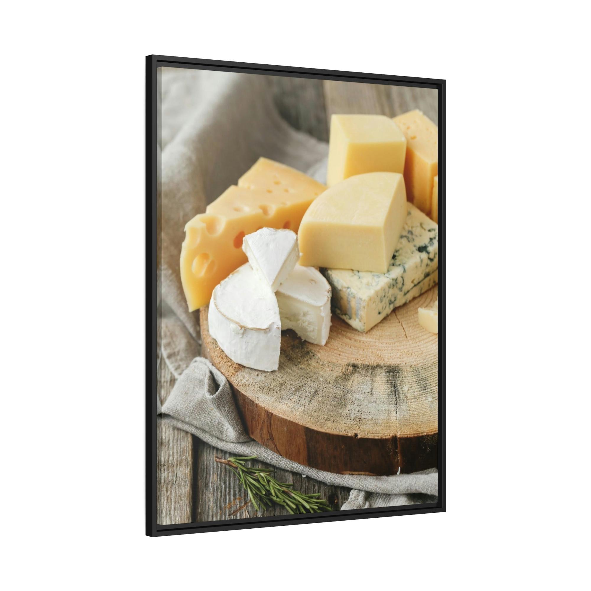 Cheese The Beauty of Cheese: Premium Canvas Prints of Artfully Arranged Cheese Plates