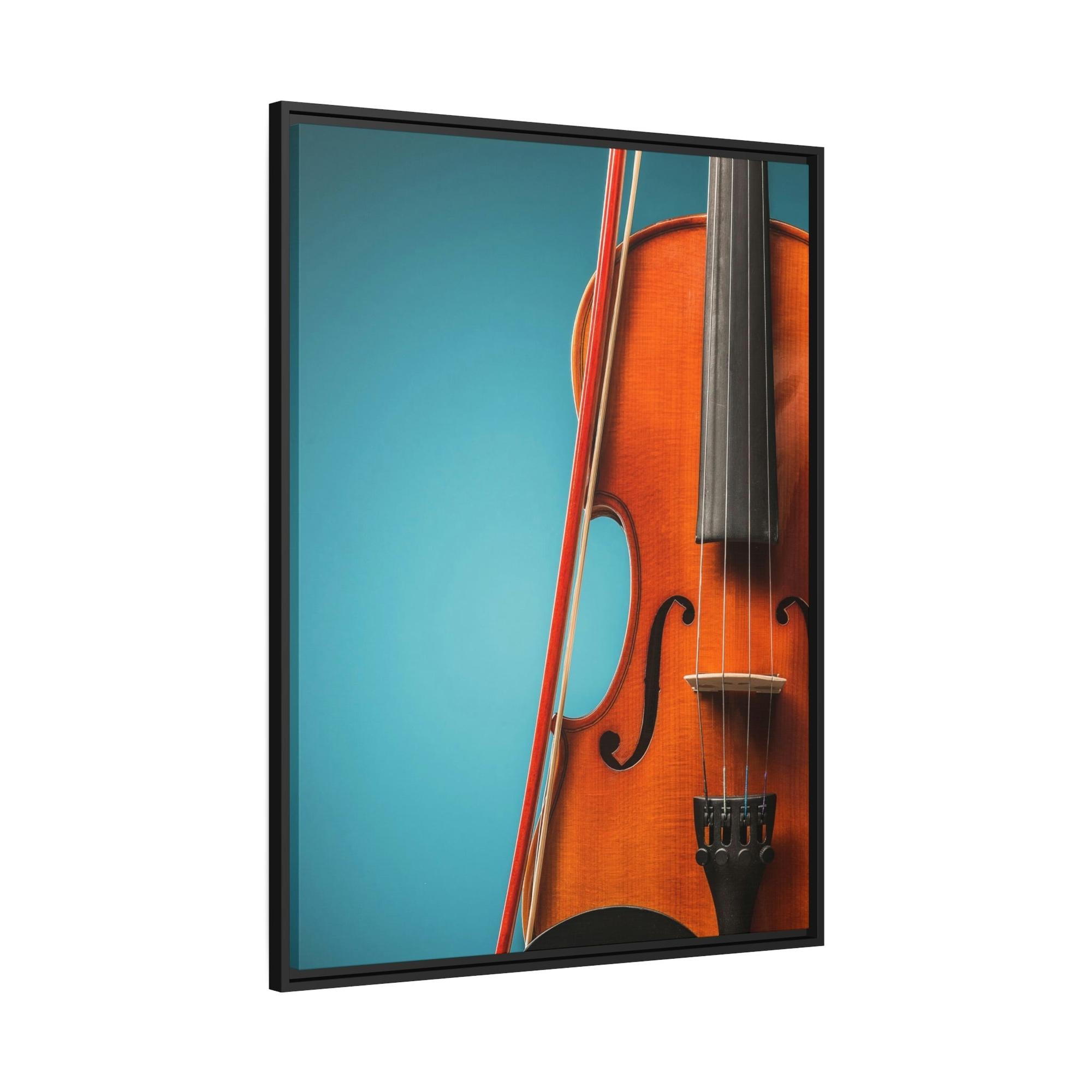 Cello Harmonious Hues: Cello Wall Art on Canvas