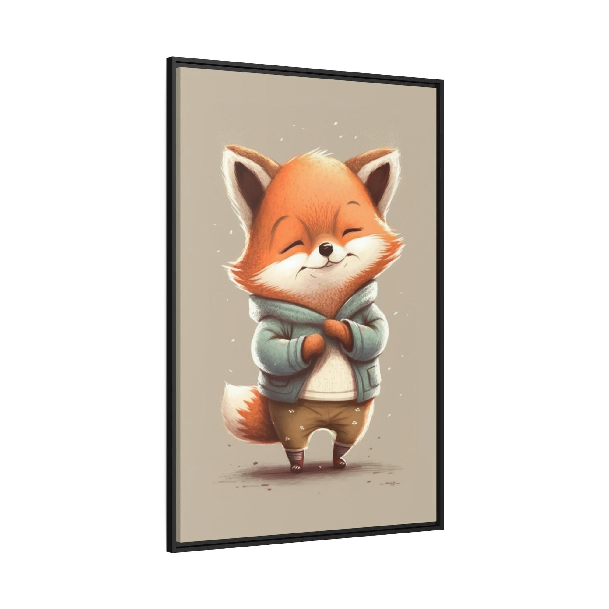 Fox The Playful Fox: A Joyful Companion for a Walk in the Woods