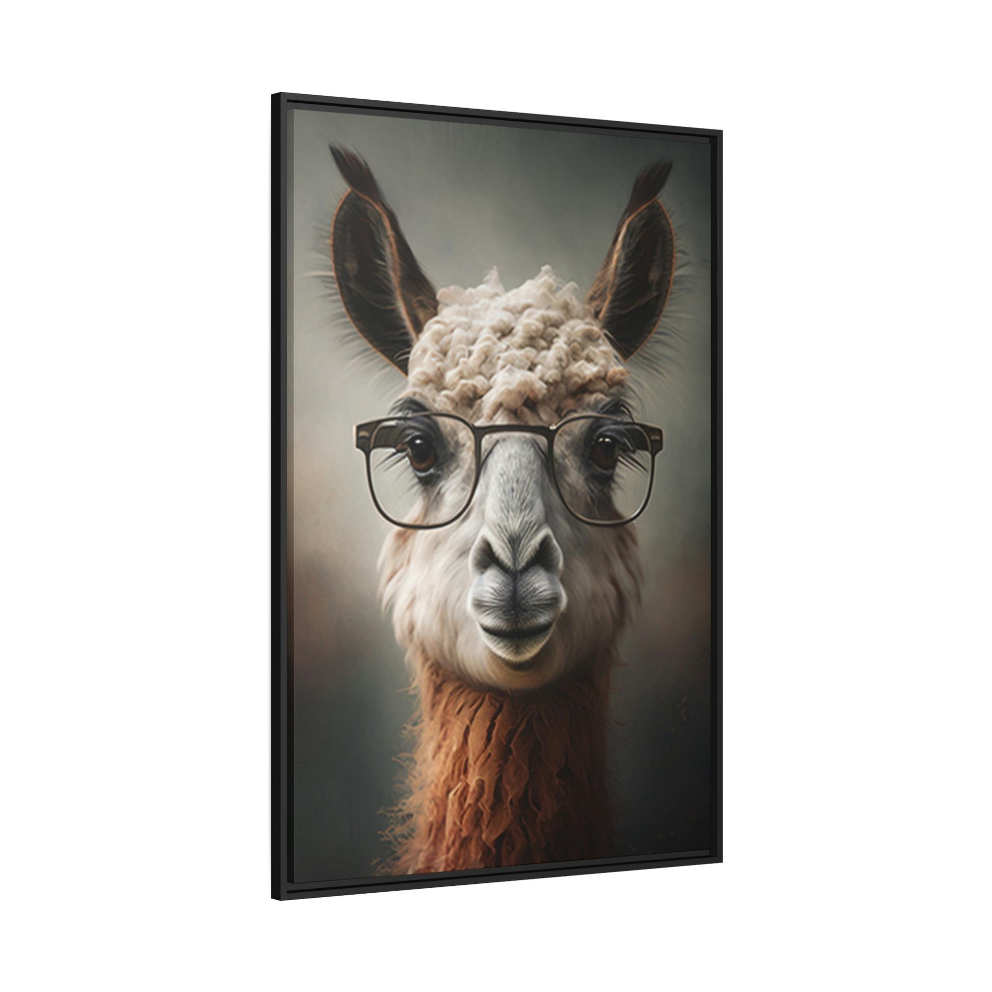 Lamas Lama Zen: Tranquility on Canvas