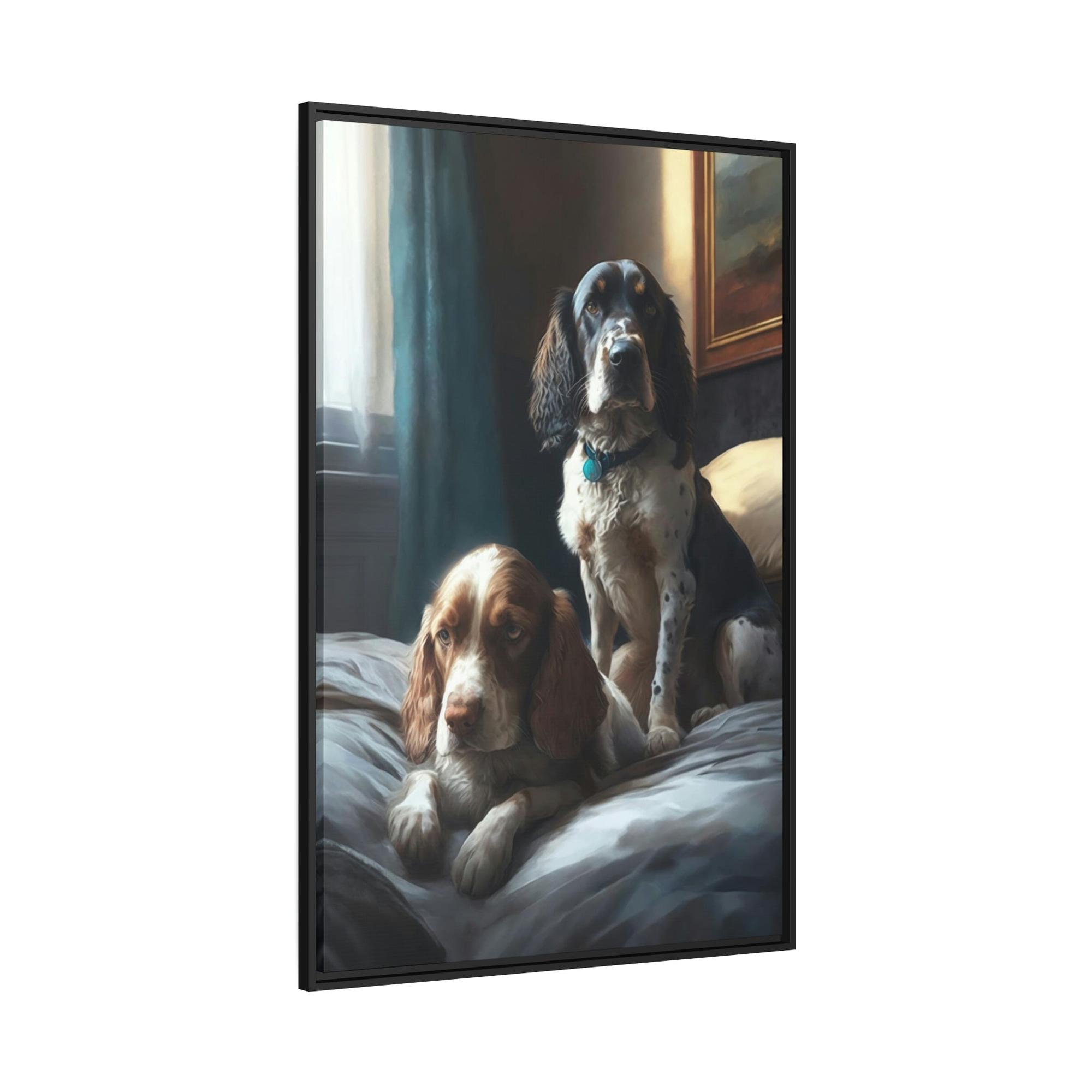 Dogs A Dog's Best Friend: Loyalty on Canvas