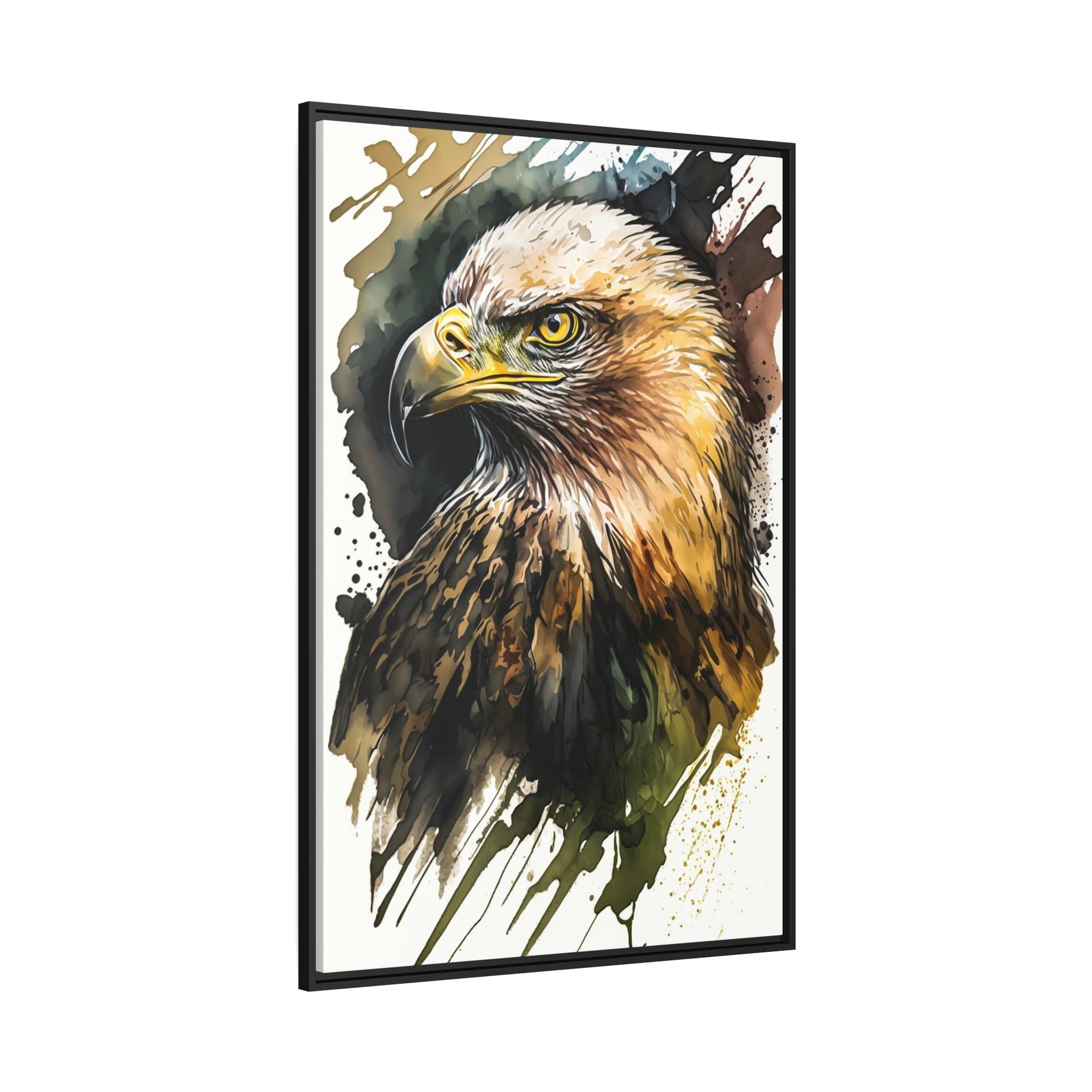 Eagles Eagle's Gaze: Poster & Canvas Capturing the Intensity of these Regal Birds