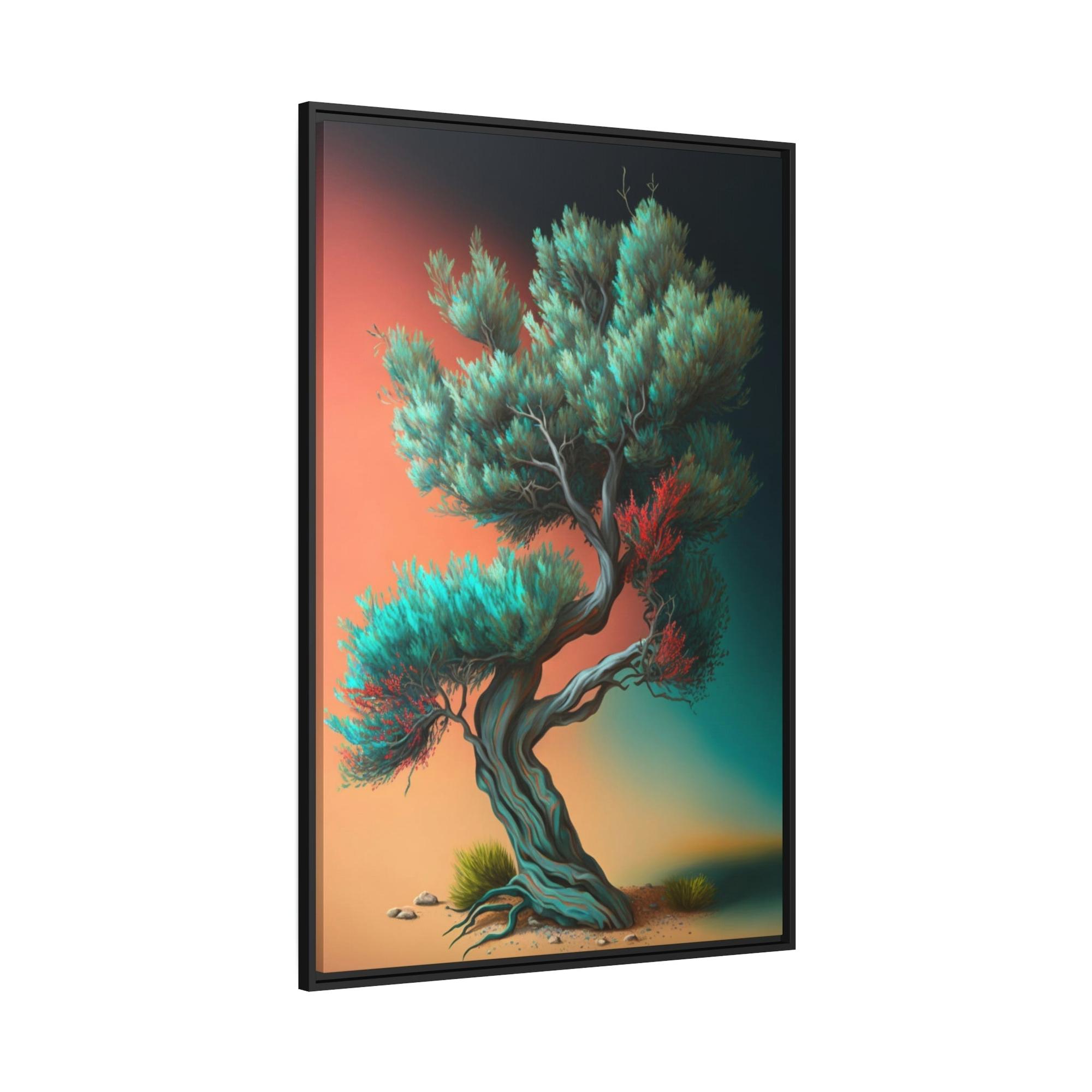 undefined Sunlit Trees: A Bright and Cheerful Glimpse into the Beauty of Olive Trees' Canopies