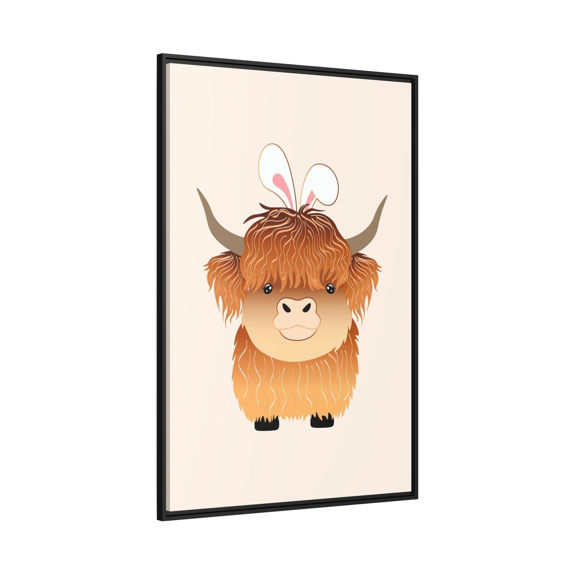 Cows Printed Perfection: High-definition Cow Art on Canvas for a Wall Art Statement