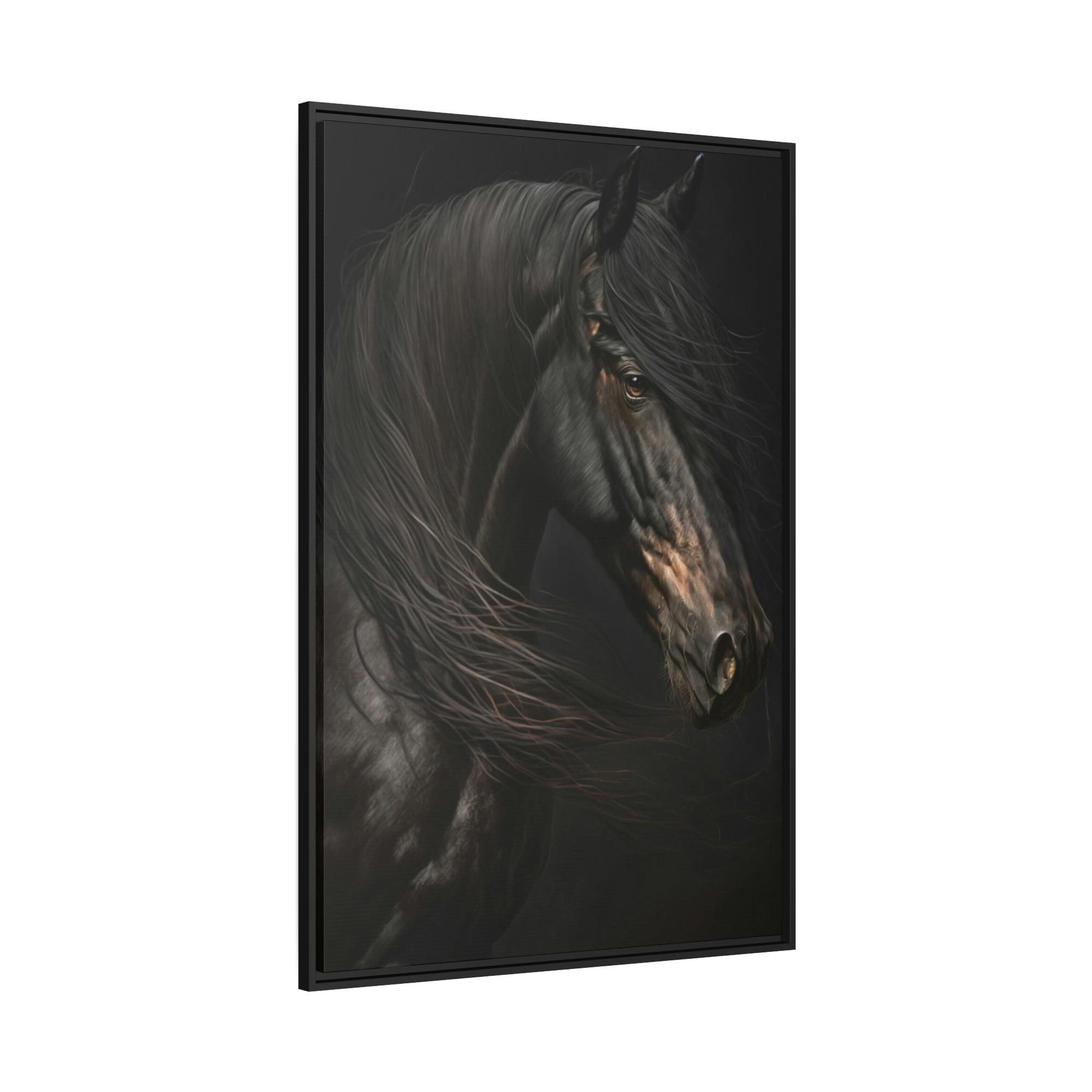Horses Horse Serenity: A Canvas Equine Calm