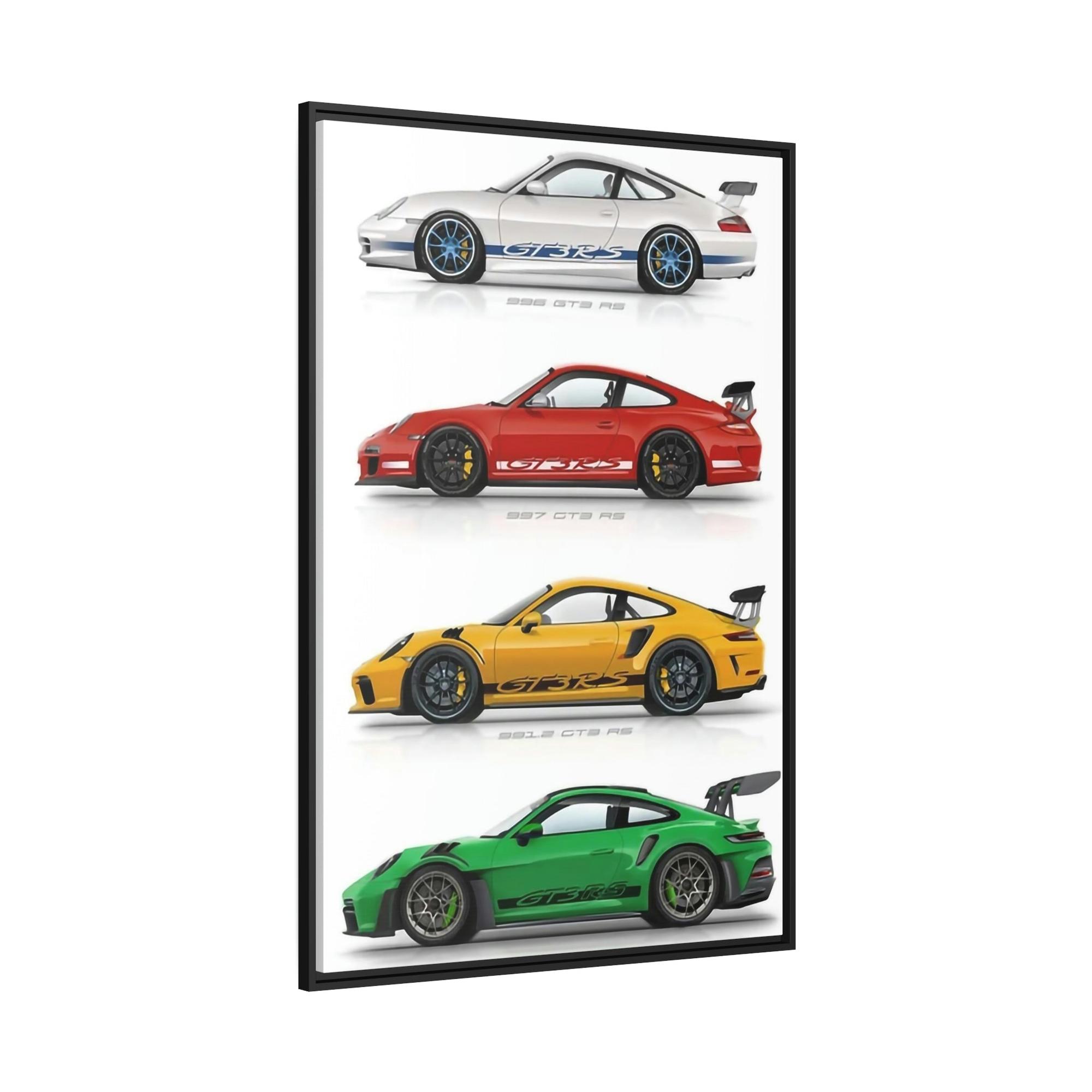 Porsche The Art of Porsche: Framed Poster & Canvas for Enthusiasts and Collectors