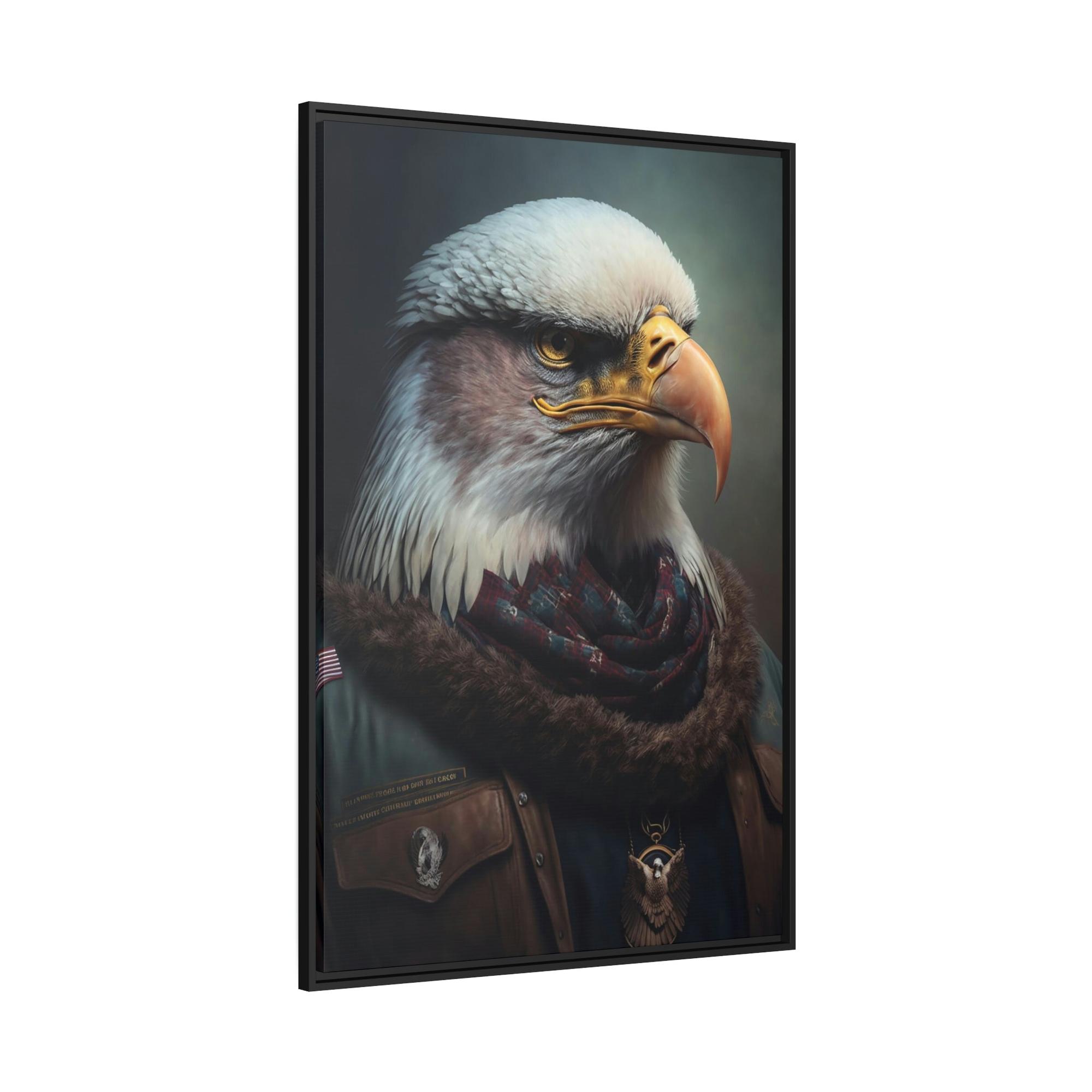 undefined Ruler of the Skies: Framed Poster & Canvas Depicting the Regal Presence of Eagles