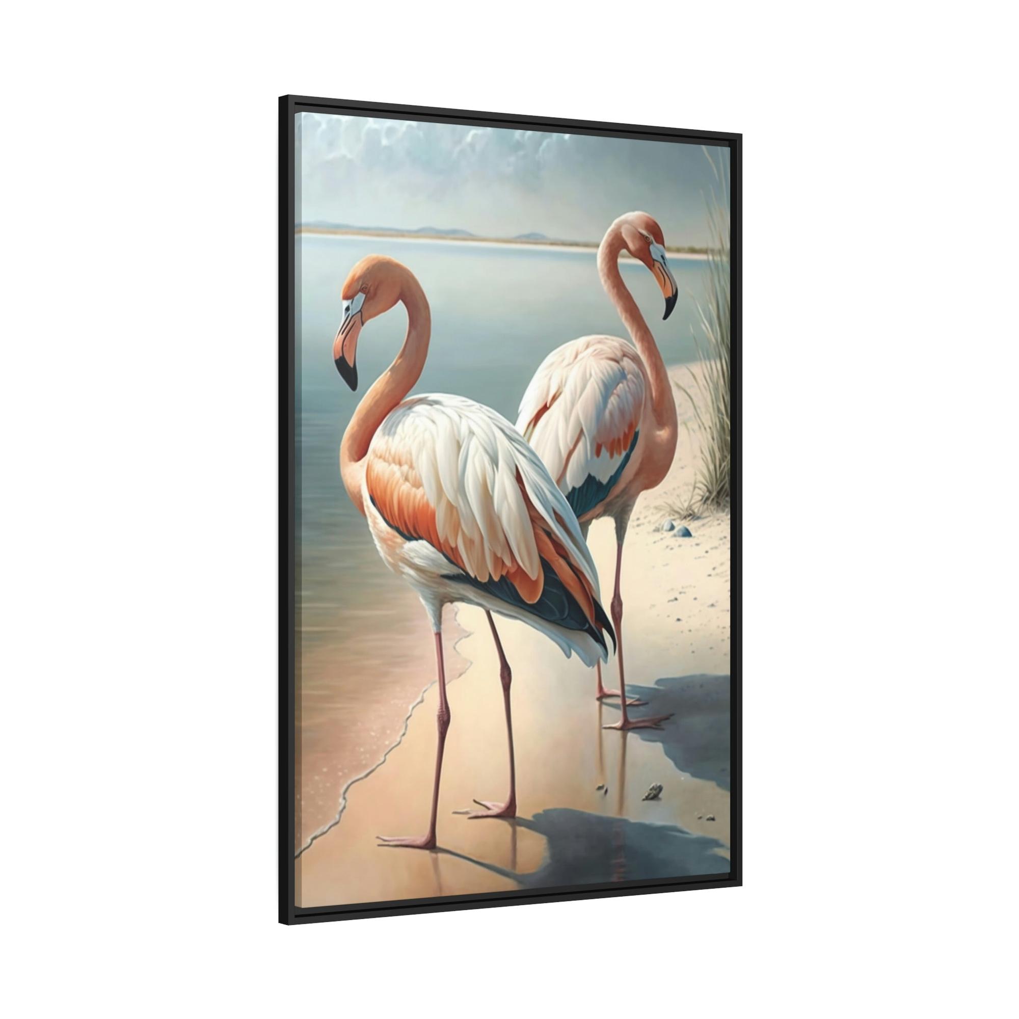 Flamingos Pink Mirage: A Canvas of Flamingos and Grace