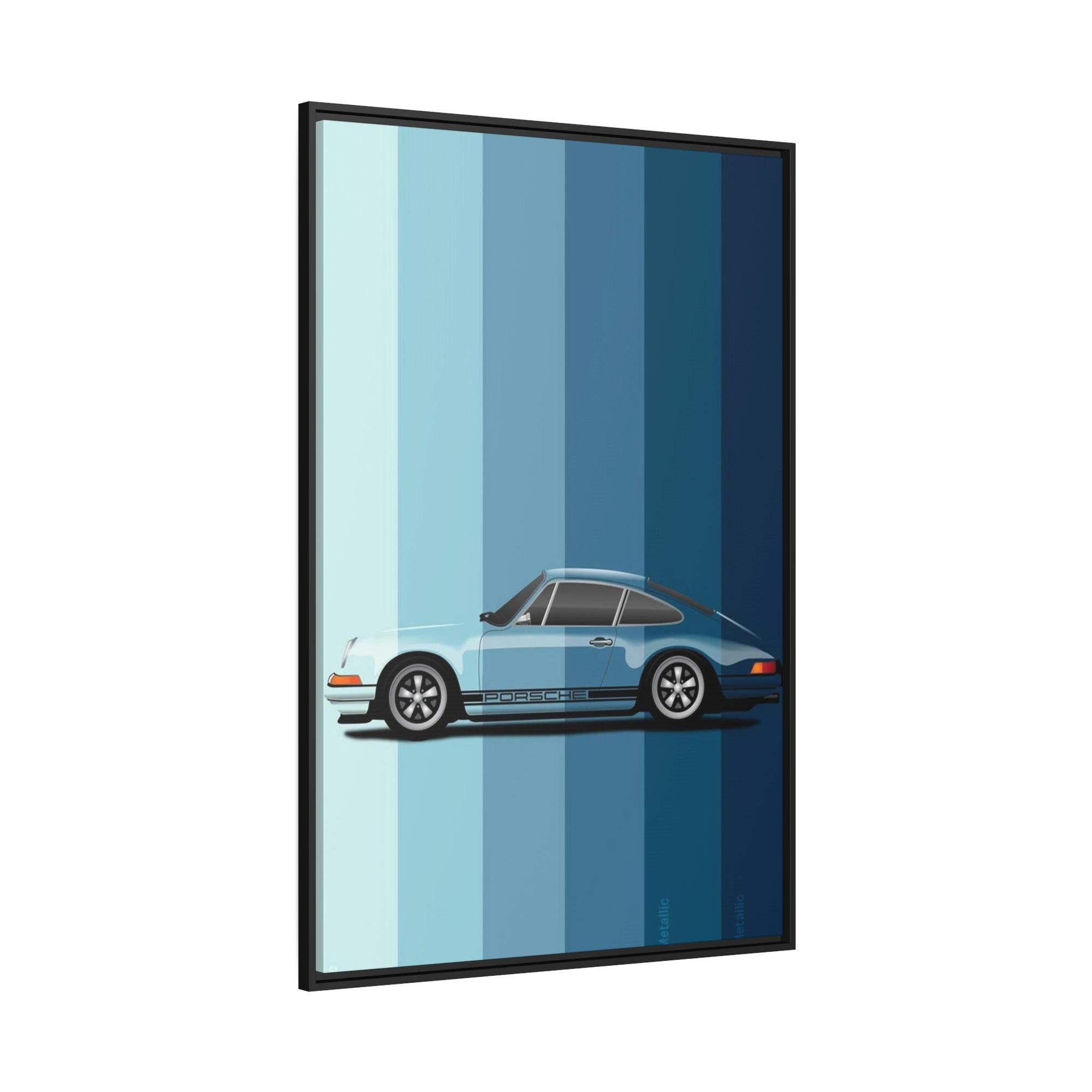 Porsche Porsche Evolution: Timeless Wall Decor on a Framed Canvas & Poster