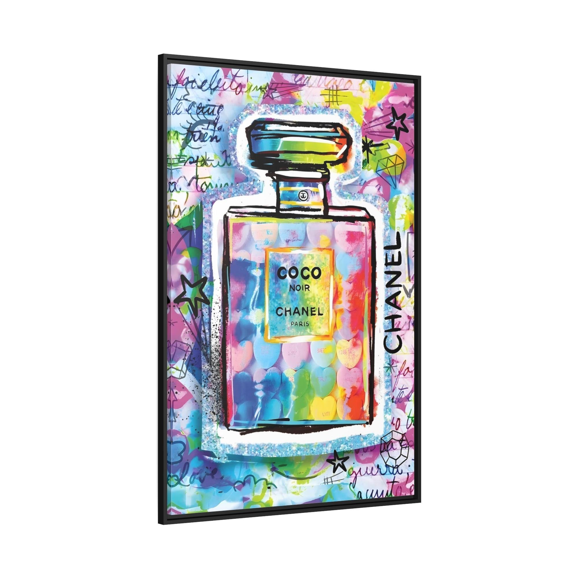 Chanel The Essence of Chanel: Exquisite Print on Natural Canvas