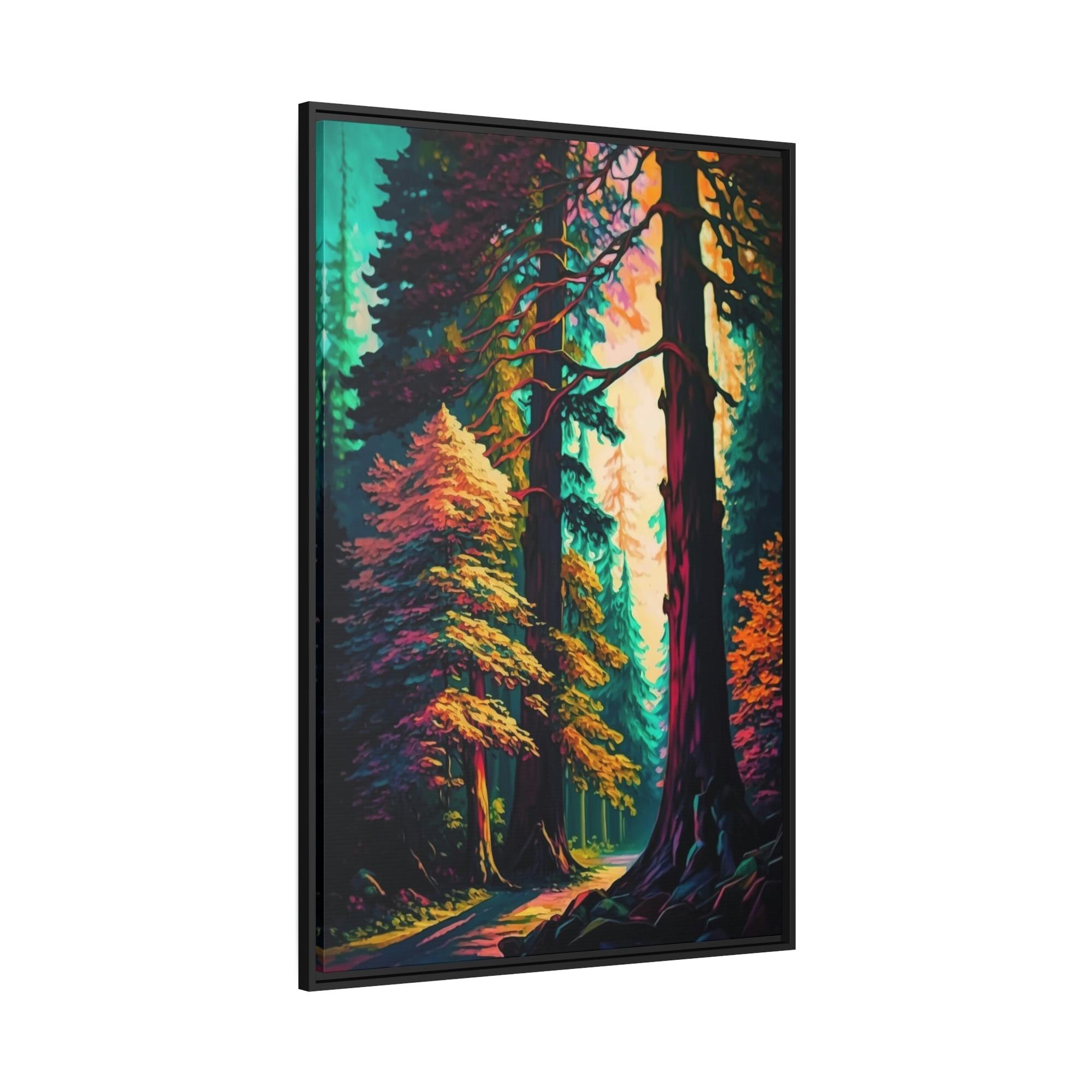 Forest Trees Whispers of the Forest: A Serene Retreat
