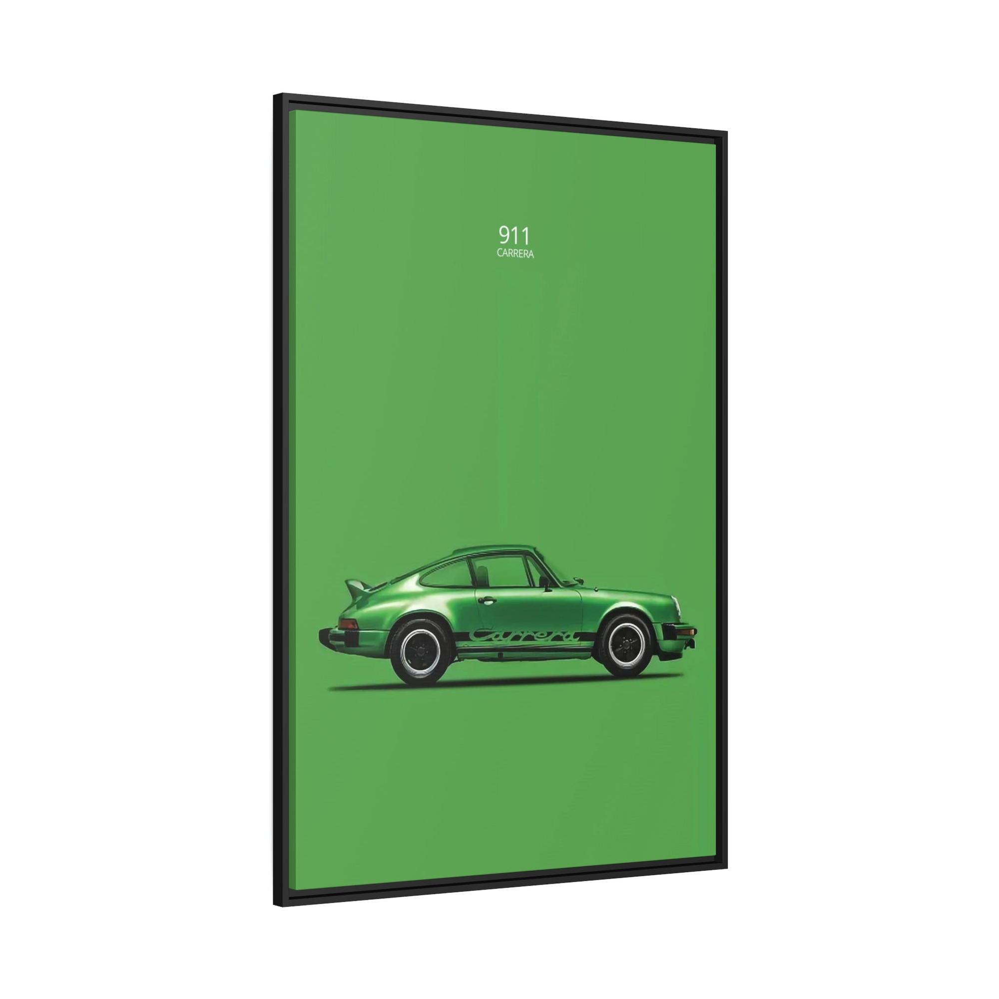 Porsche Classic Porsche: Vintage Wall Art on Natural Canvas & Poster