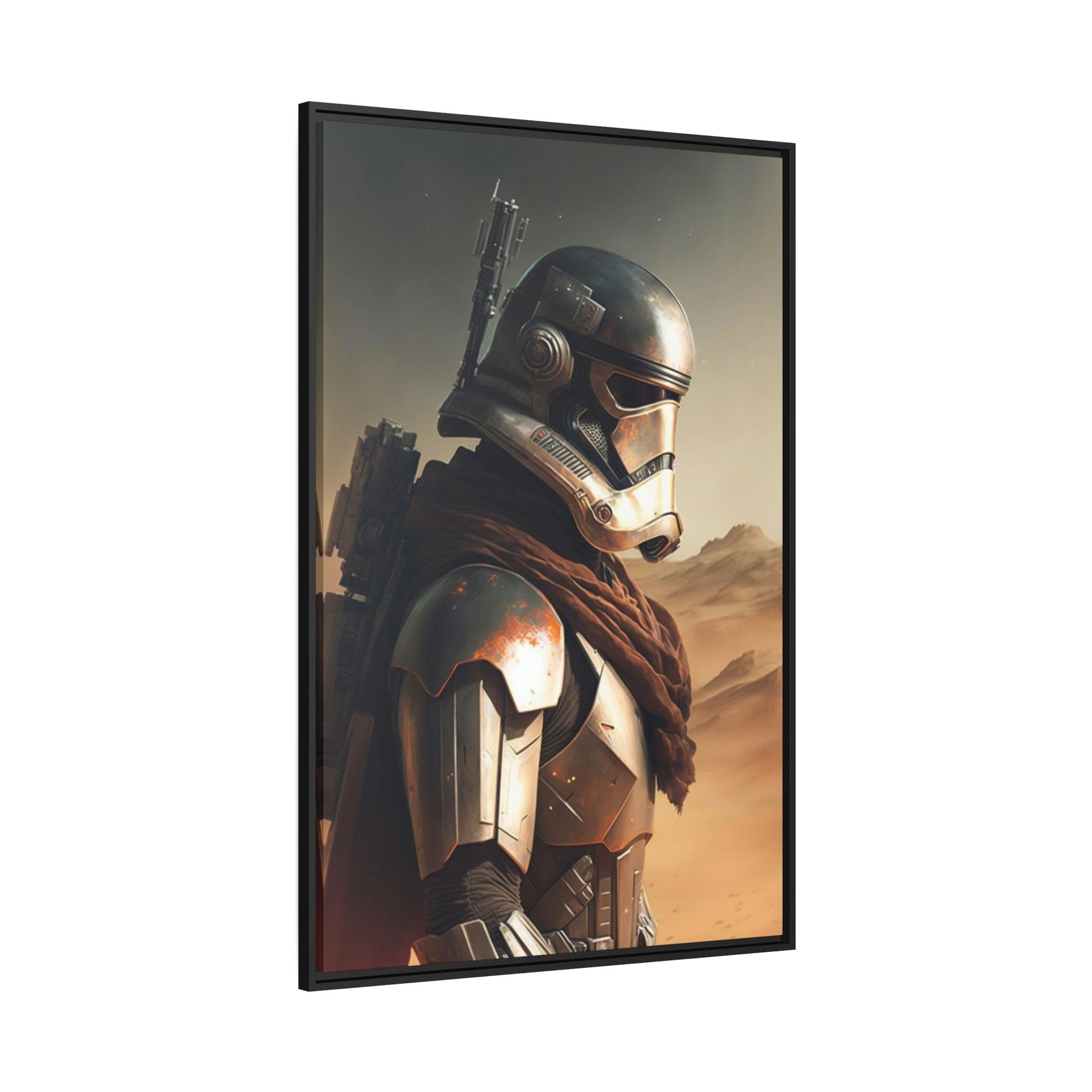Star Wars Galactic Empire Rises: Poster & Canvas Print of Star Wars Art