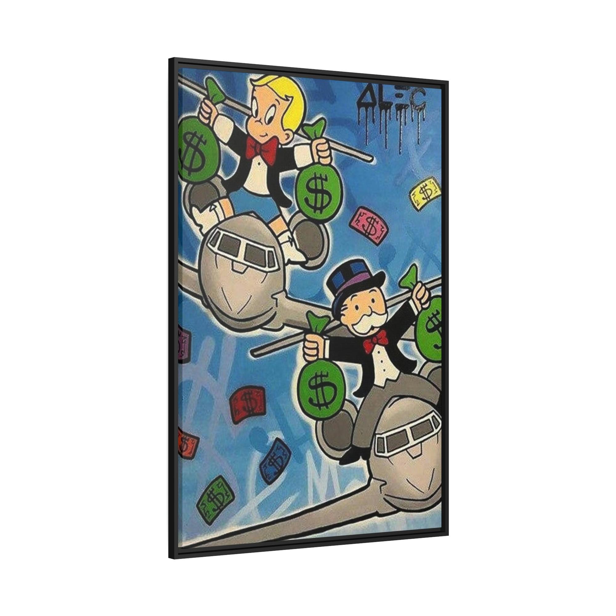 Monopoly & Motivation Colorful and Bold: Alec Monopoly Poster & Canvas Prints for an Eye-Catching Decor