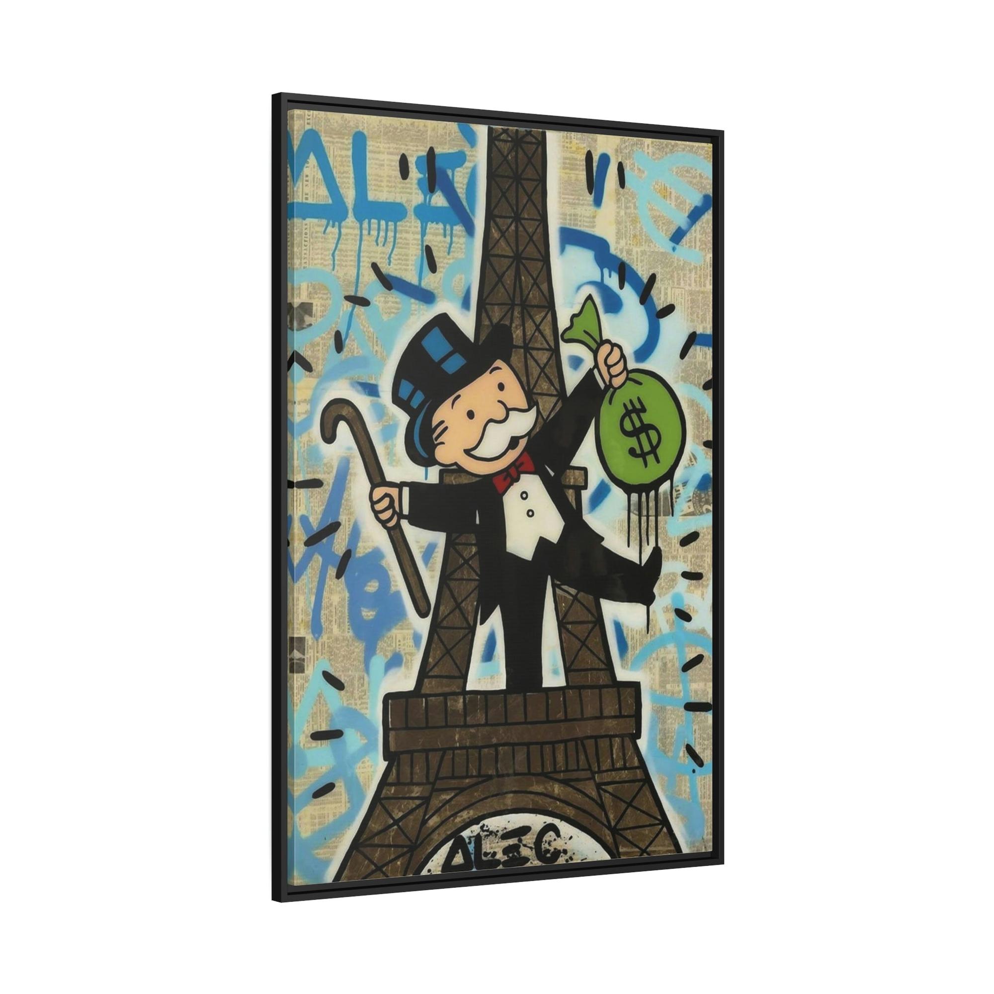 Monopoly & Motivation The Art of the Urban Landscape: Alec Monopoly's Framed Posters and Canvas Art