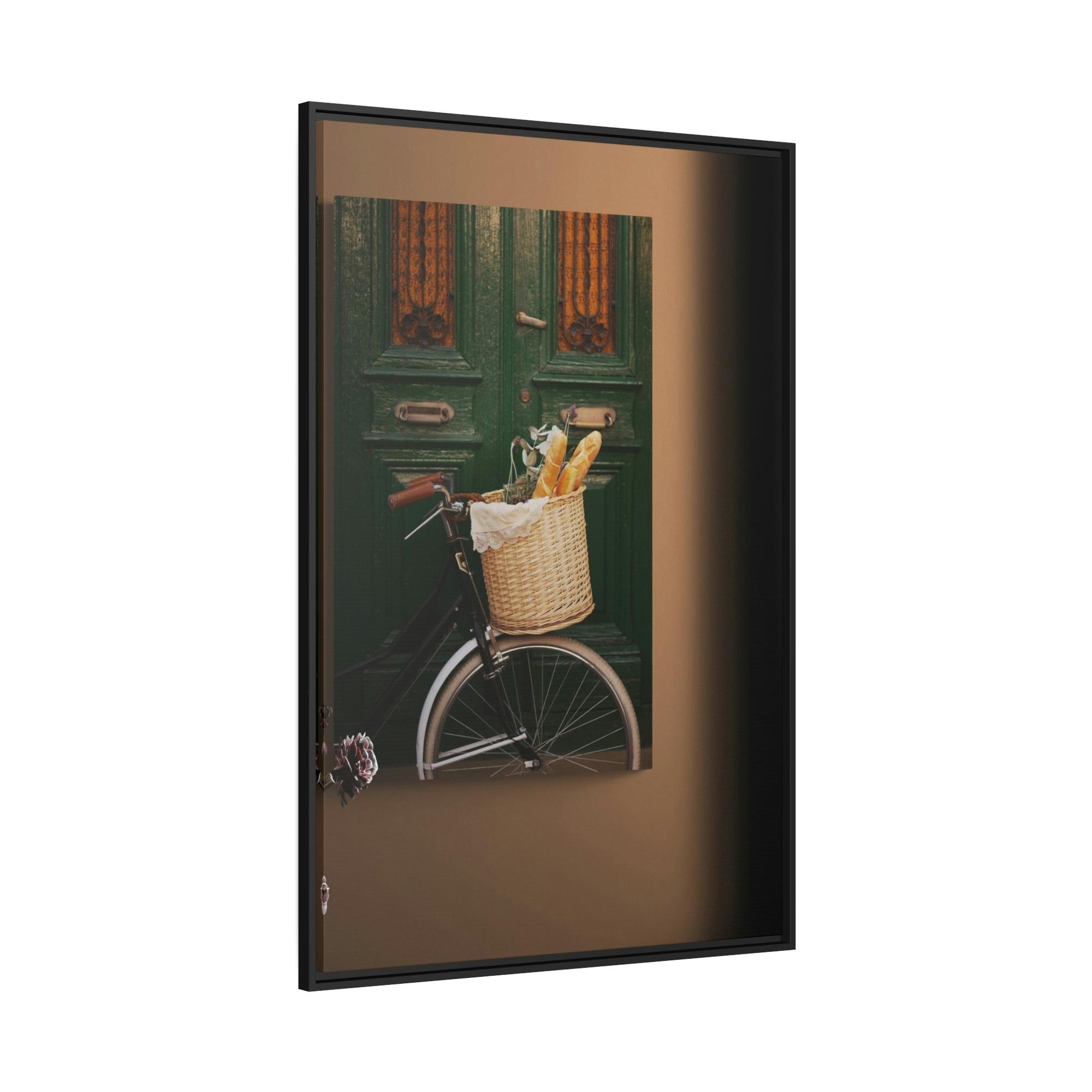 French Bonjour Paris: Natural Canvas & Poster Print of French Charm