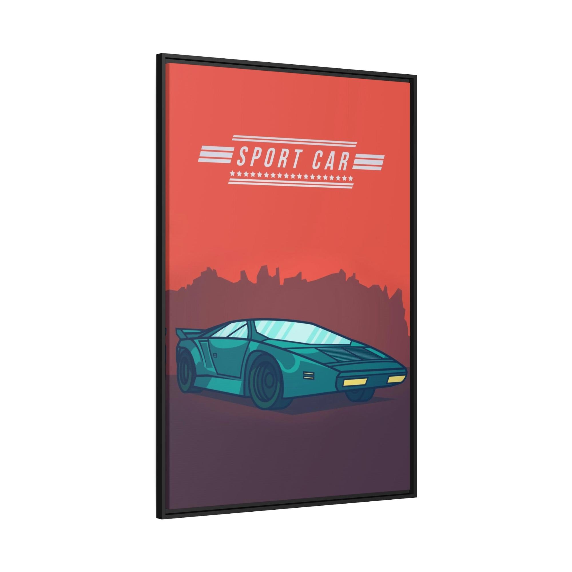 Lamborghini Sport Car Wall Art: Lamborghini Framed Poster & Canvas Print