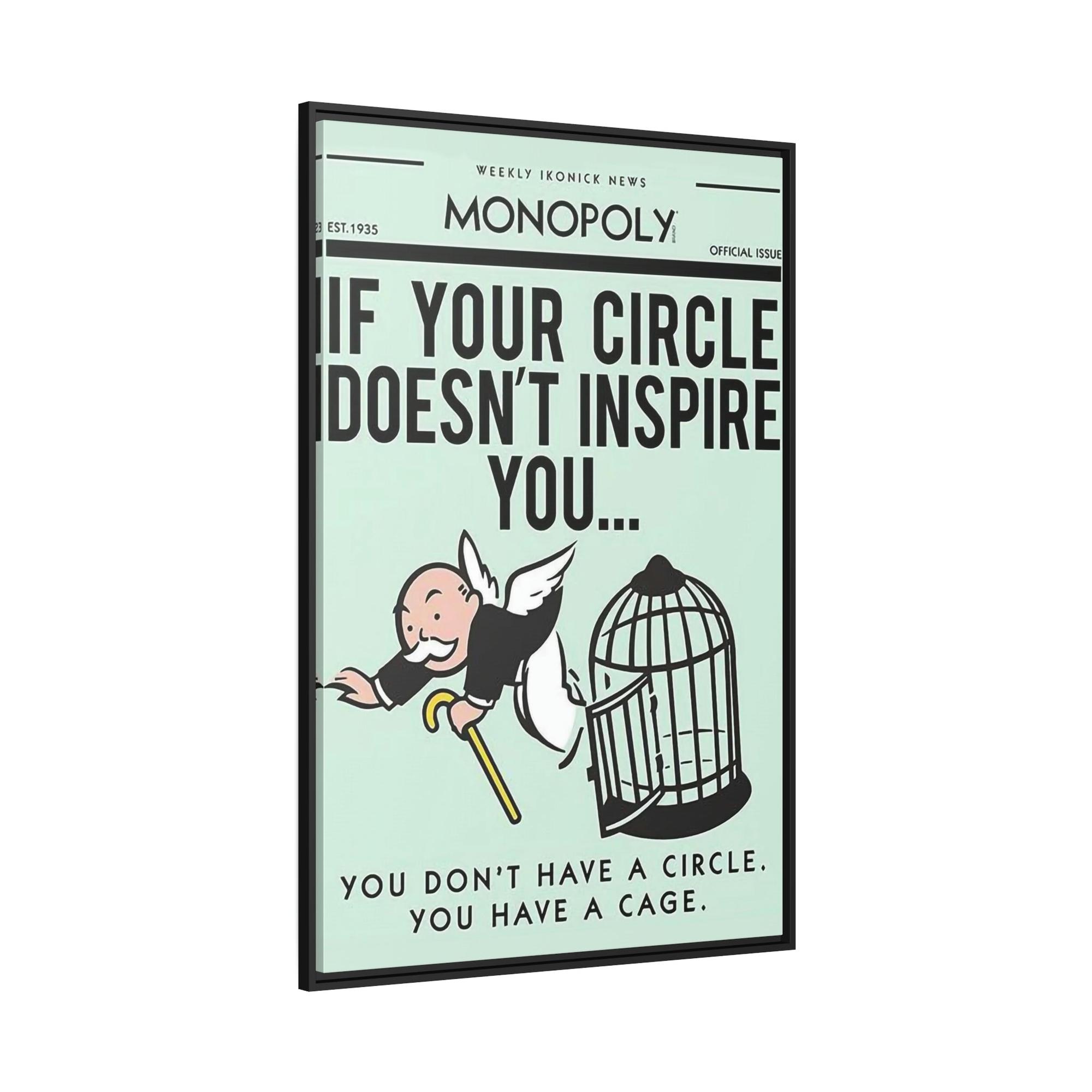 Monopoly & Motivation Colorful Quote Art: Alec Monopoly's Framed Canvas and Print Collection