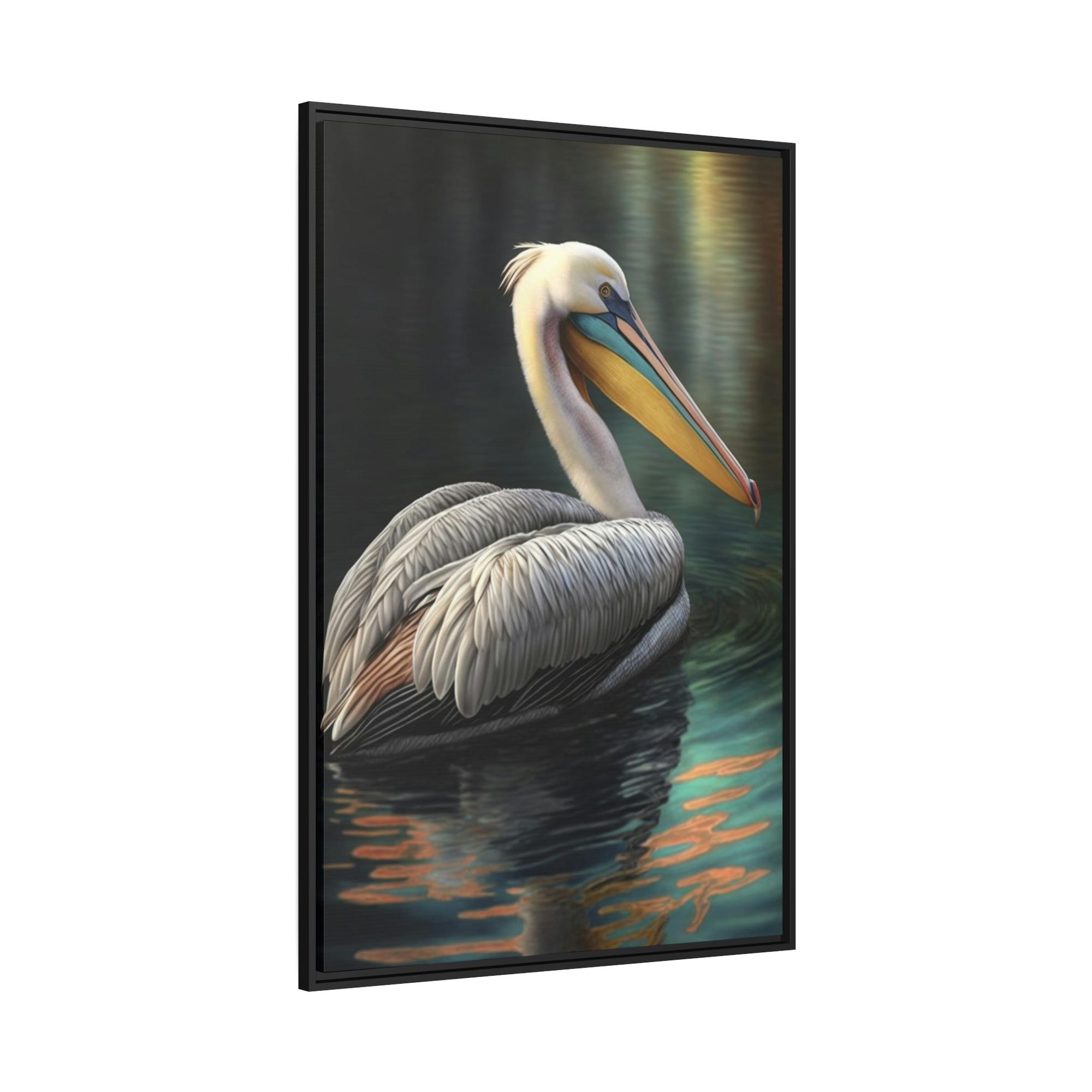 Pelicans Pelican's Perch: A Coastal Canvas Delight