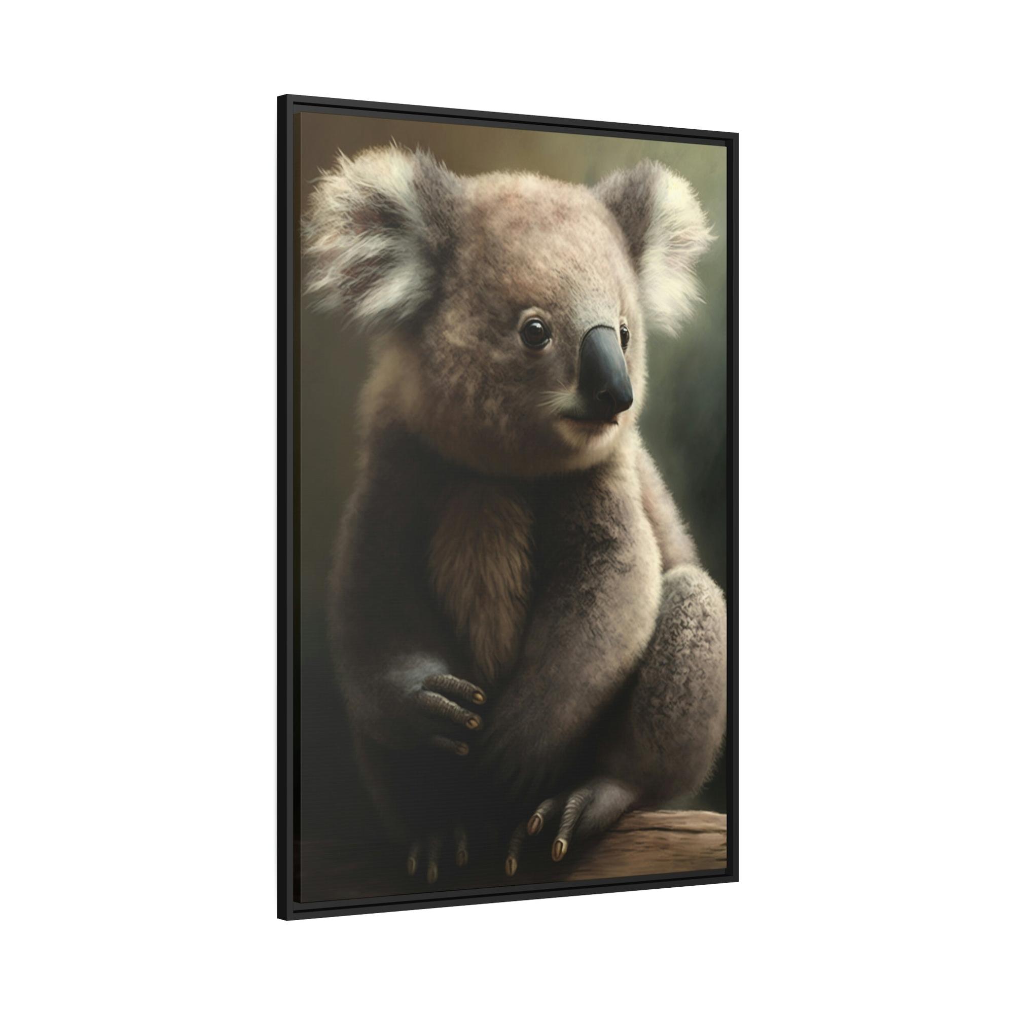 Koalas A Koala's Serenity: A Calming Painting on Canvas