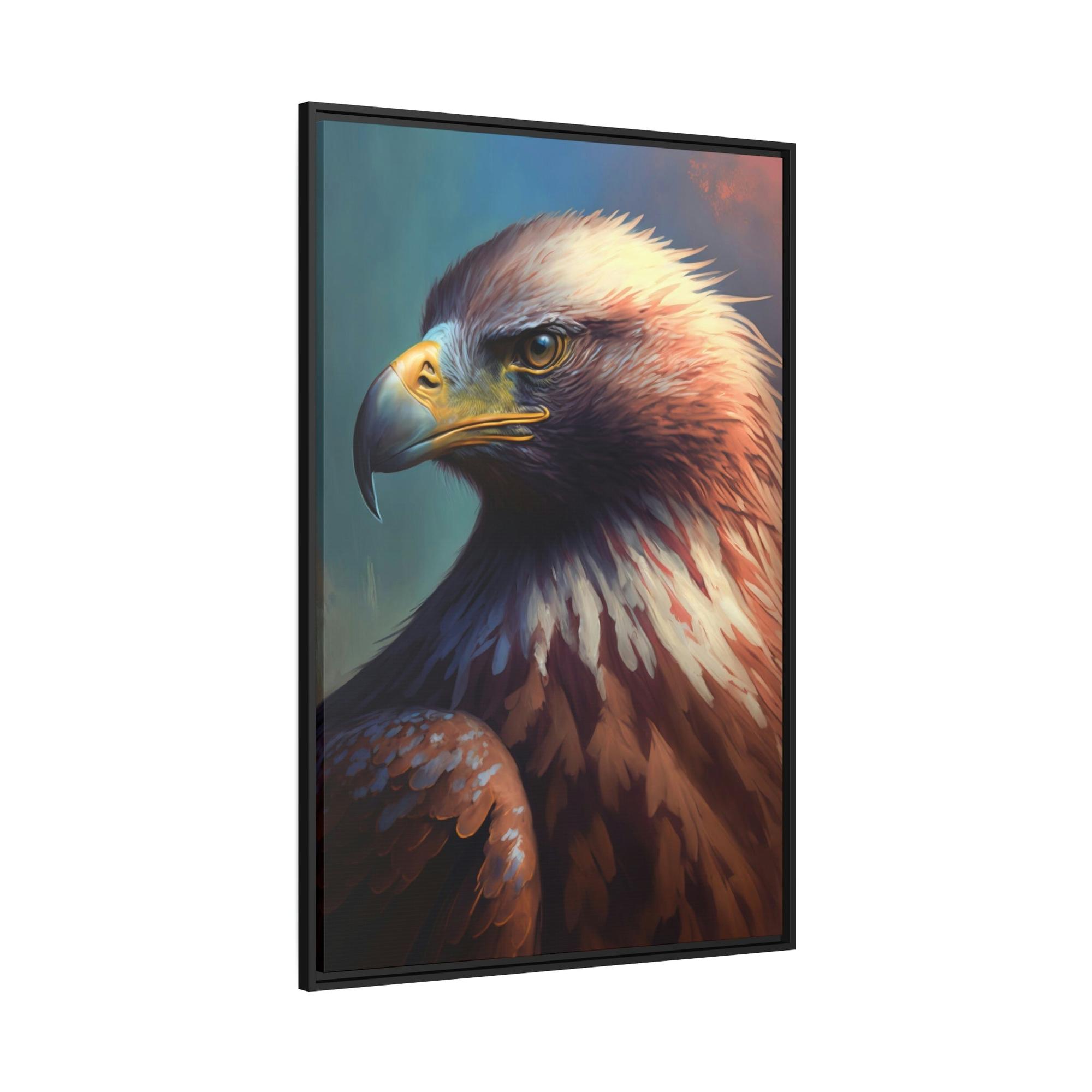 Eagles Soaring Solitude: Majestic Eagles Grace the Natural Canvas