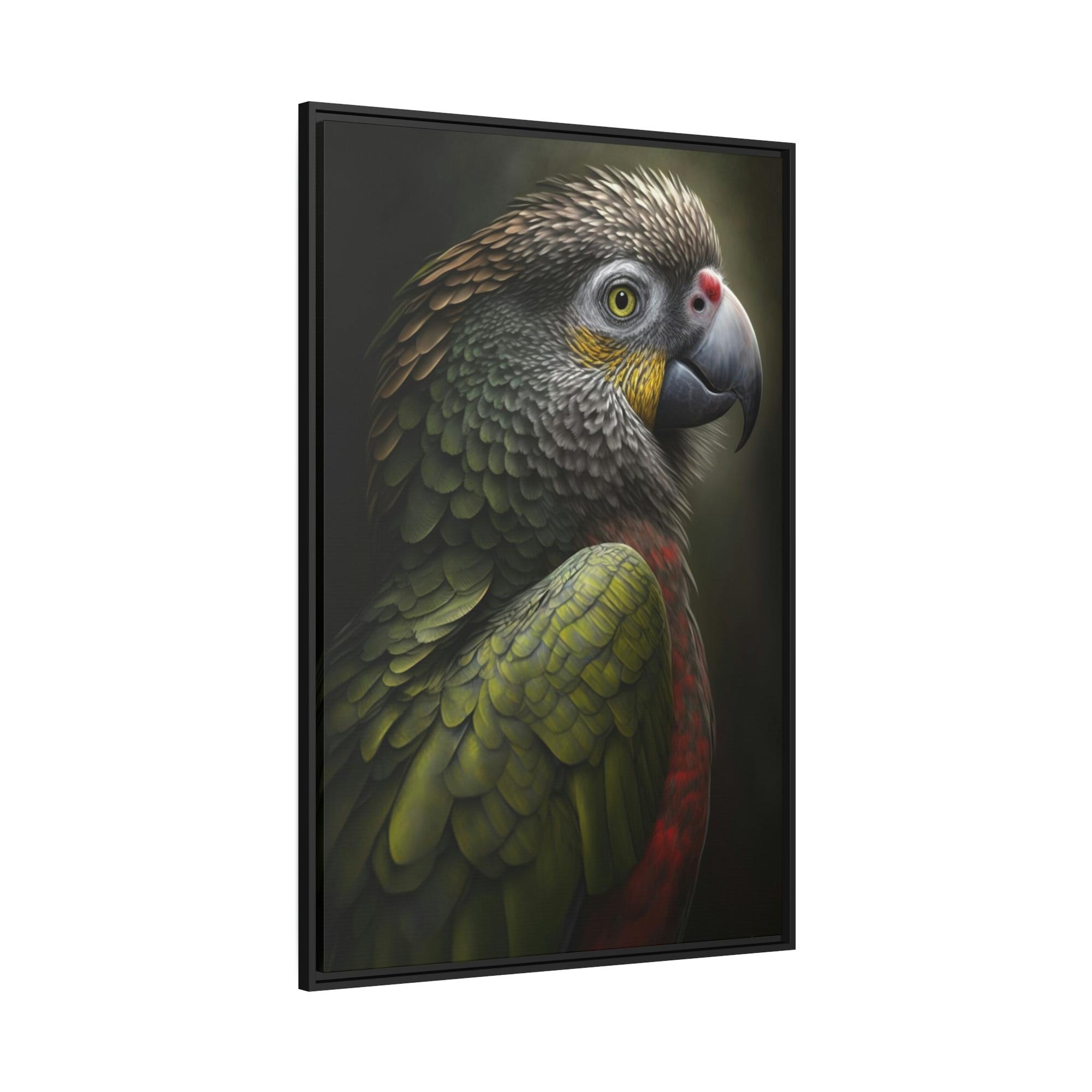 Parrots Parrot Melody: A Canvas of Musical Notes and Birdsong in the Forest