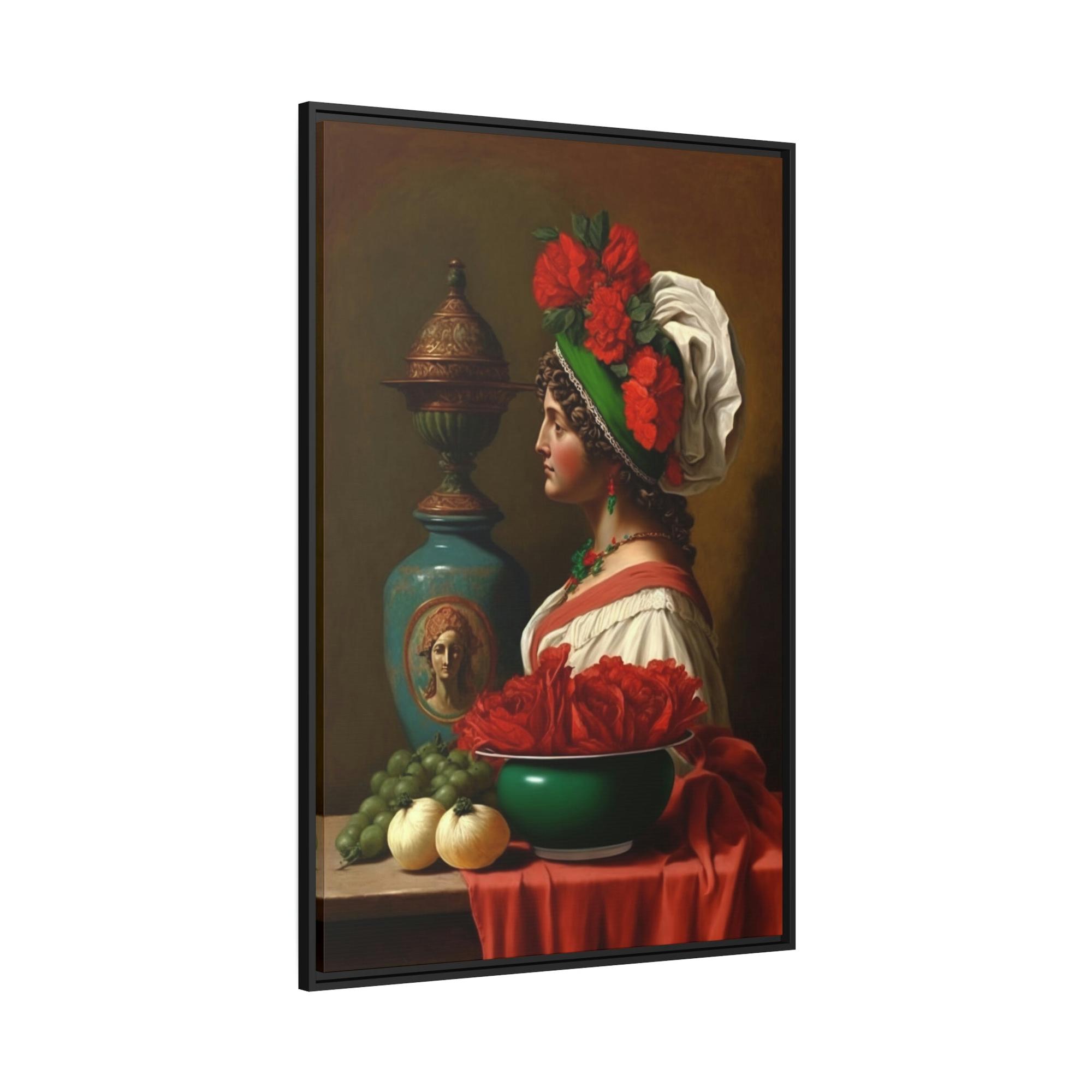 Italian Sophisticated Italian: Poster & Canvas Art Print of Classy Italian Women
