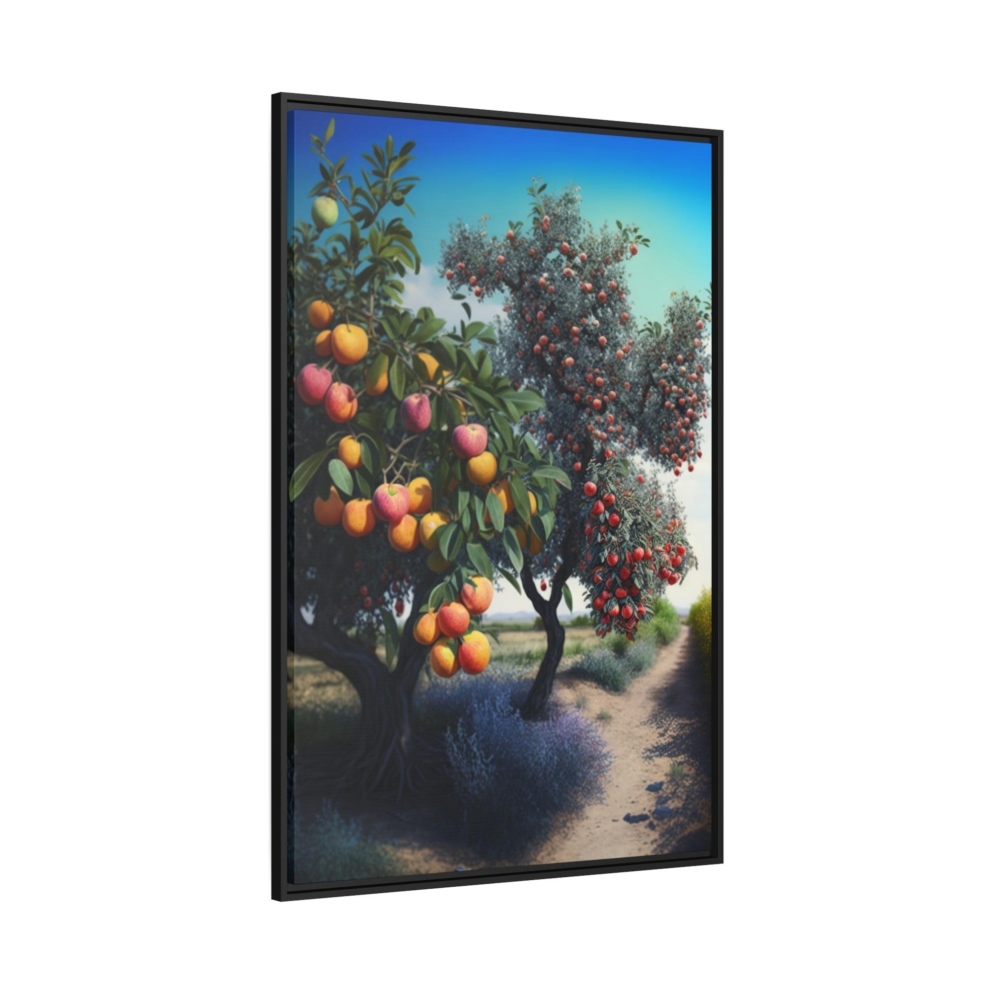 Fruit Trees Fruitful Scenery: Fruit Trees Canvas & Poster Print
