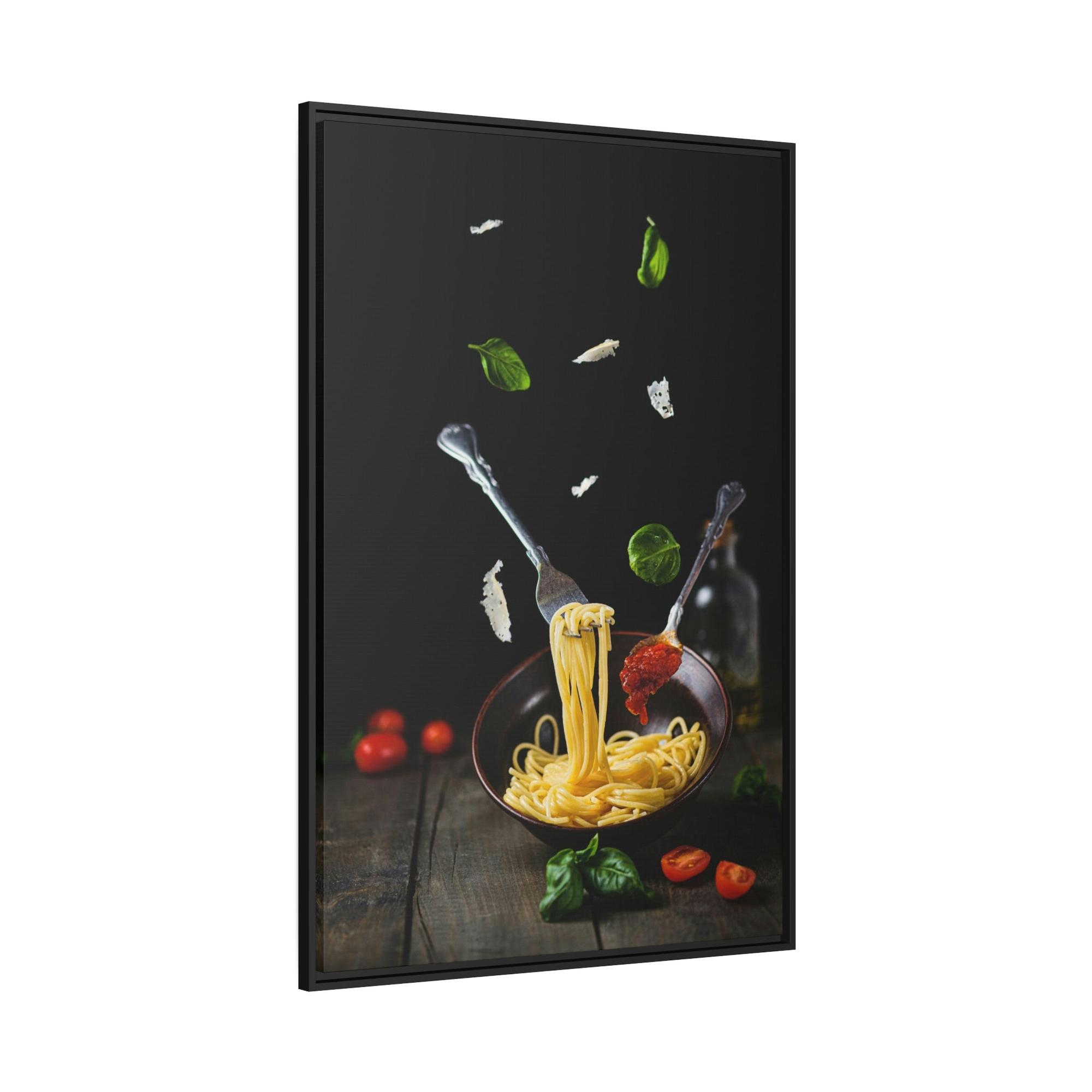 Pasta Pasta Passion: Artistic Framed Canvas Prints for Your Kitchen