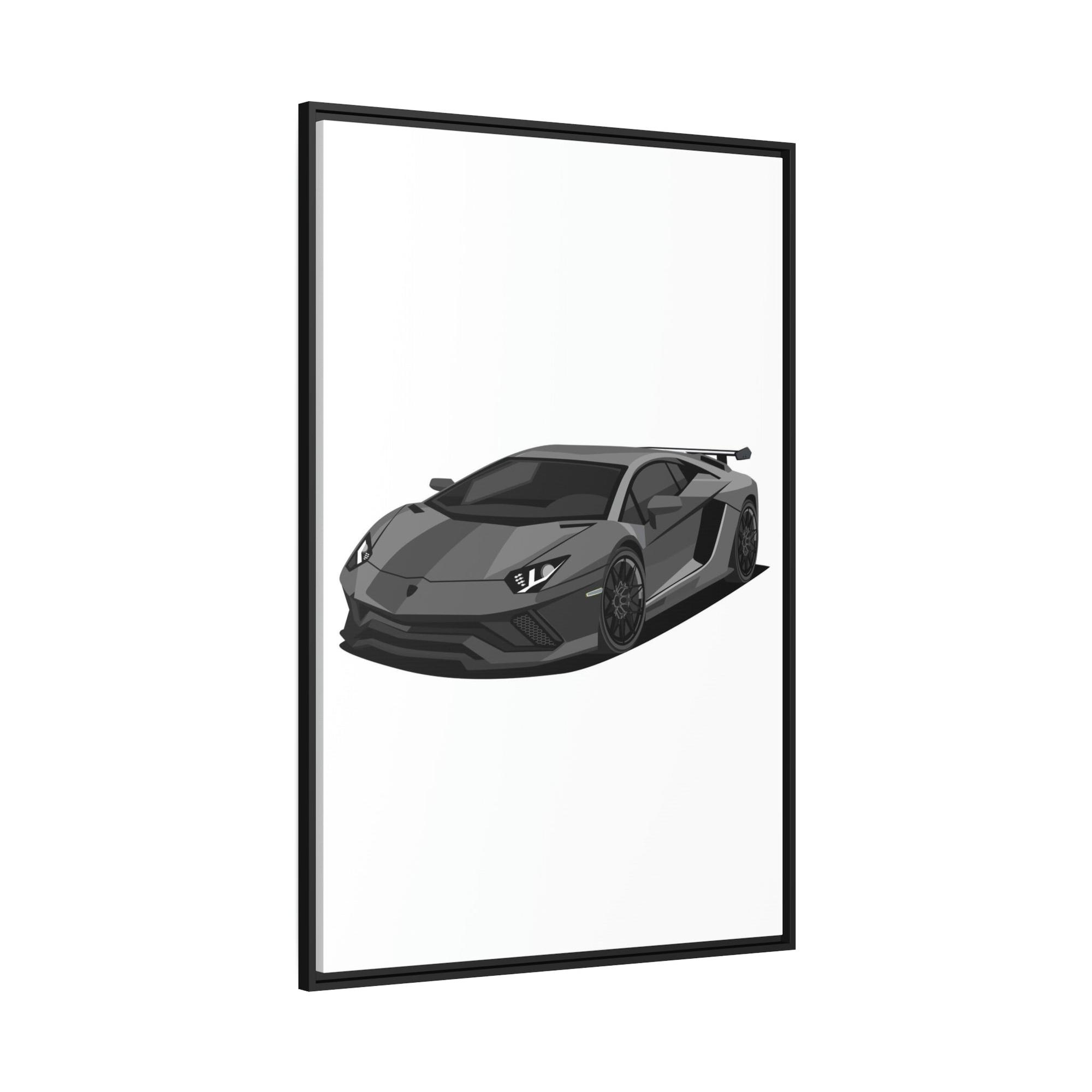 Lamborghini Supercar Wall Art: Lamborghini Framed Poster & Canvas for Auto Admirers