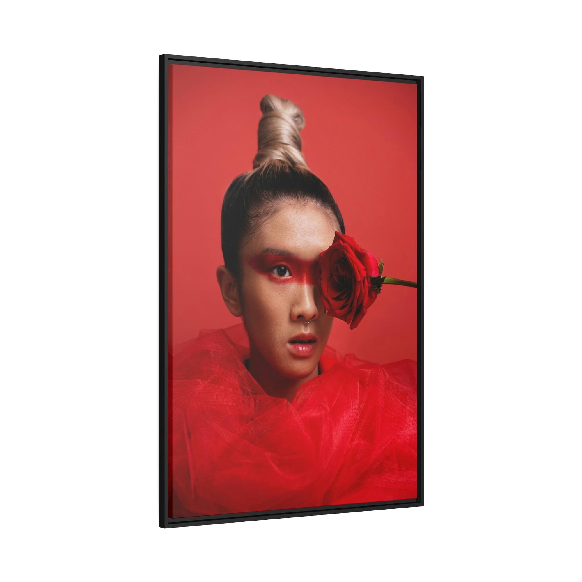 Fashion And Beauty Chic and Stylish: A Framed Canvas of High Fashion and Beauty