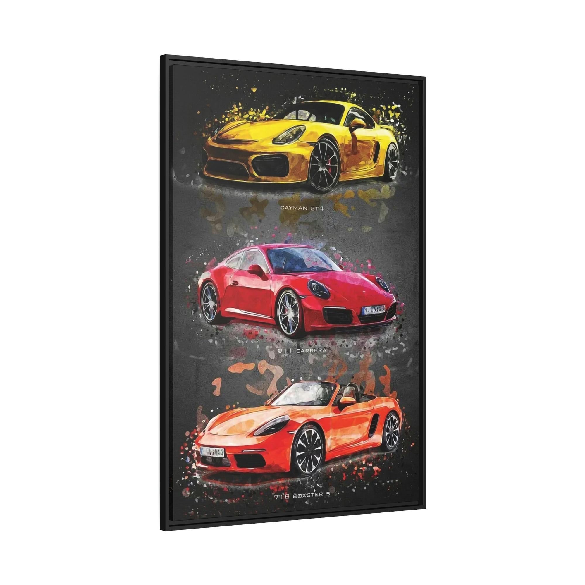 Porsche Porsche Dreams: Inspirational Wall Art on a Framed Poster & Canvas