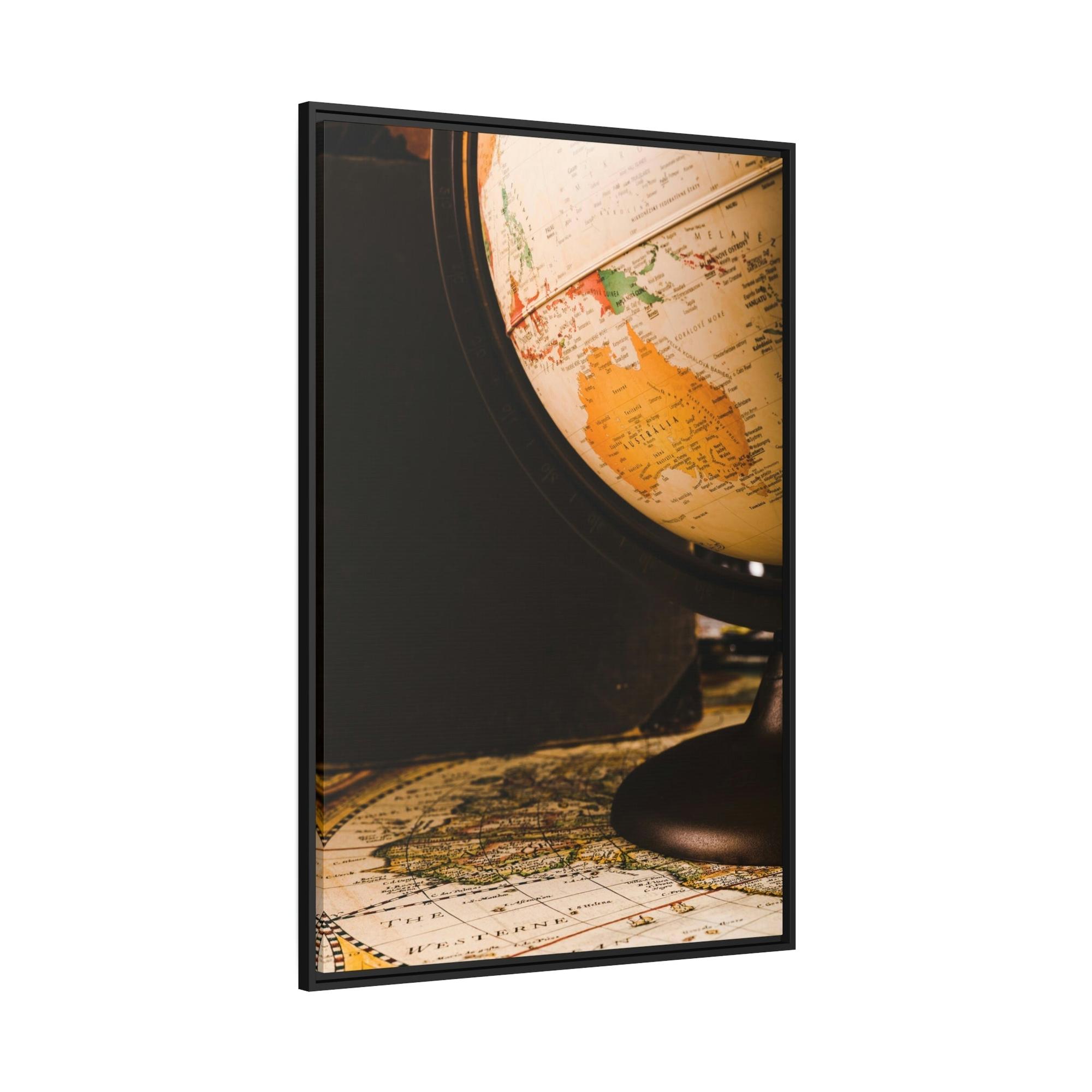 Maps Mapping the Globe: An Artistic Spin on a Classic World Map Globe