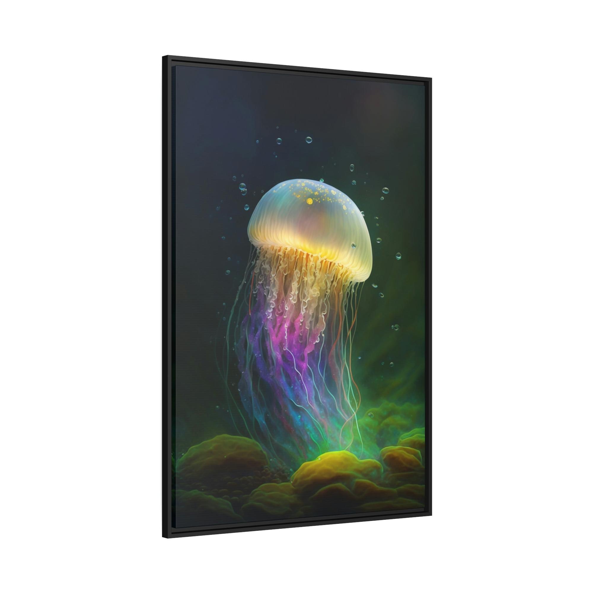 Jellyfishs Oceanic Wonders: Natural Canvas & Poster Masterpiece of Jellyfishes