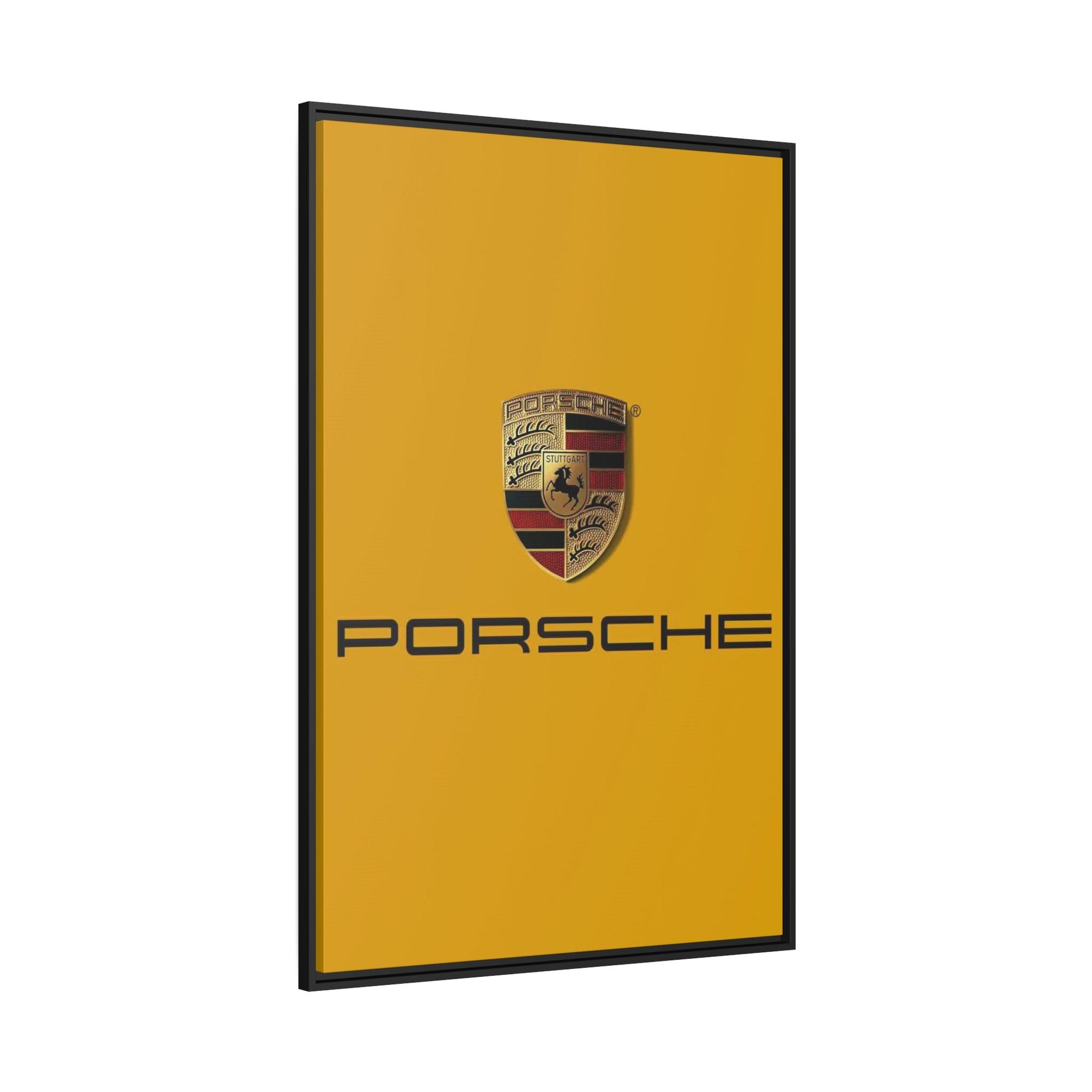 Porsche The Iconic Porsche Logo: A Symbol of Prestige and Quality on Canvas & Poster