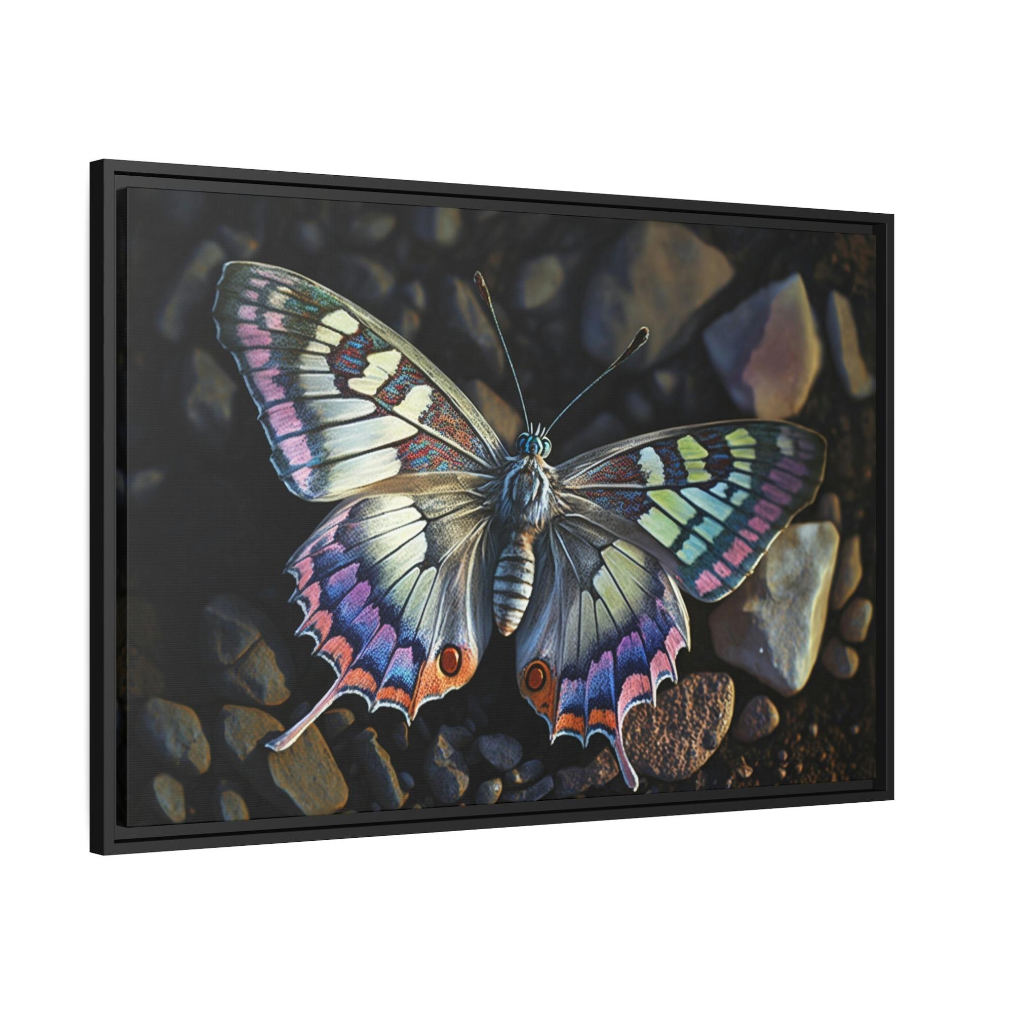 Butterflys Fluttering Wings: Natural Canvas & Poster Print of Colorful Butterflies