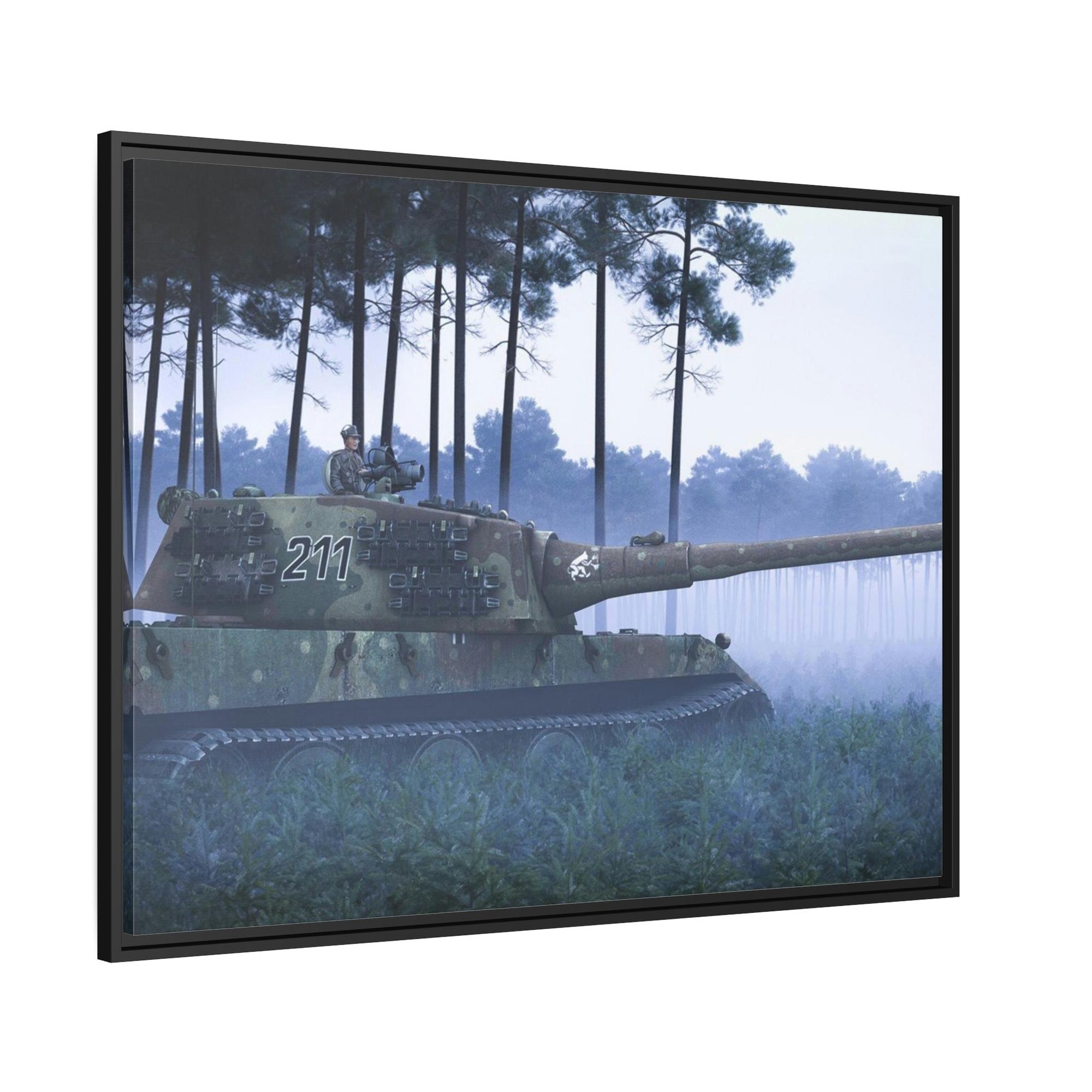 World Of Tanks Victory Unveiled: Striking World of Tanks Art Print on Canvas