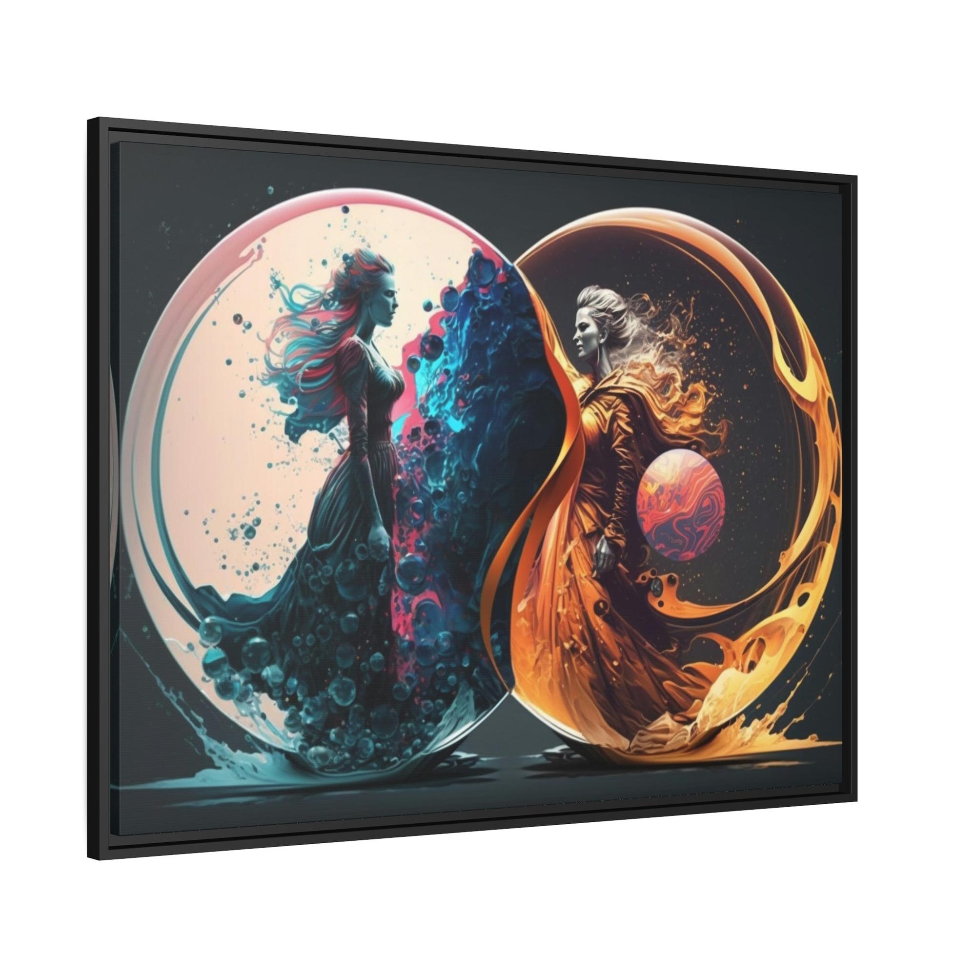 undefined The Art of Minimalism: A Natural Canvas Print of Contemporary Art