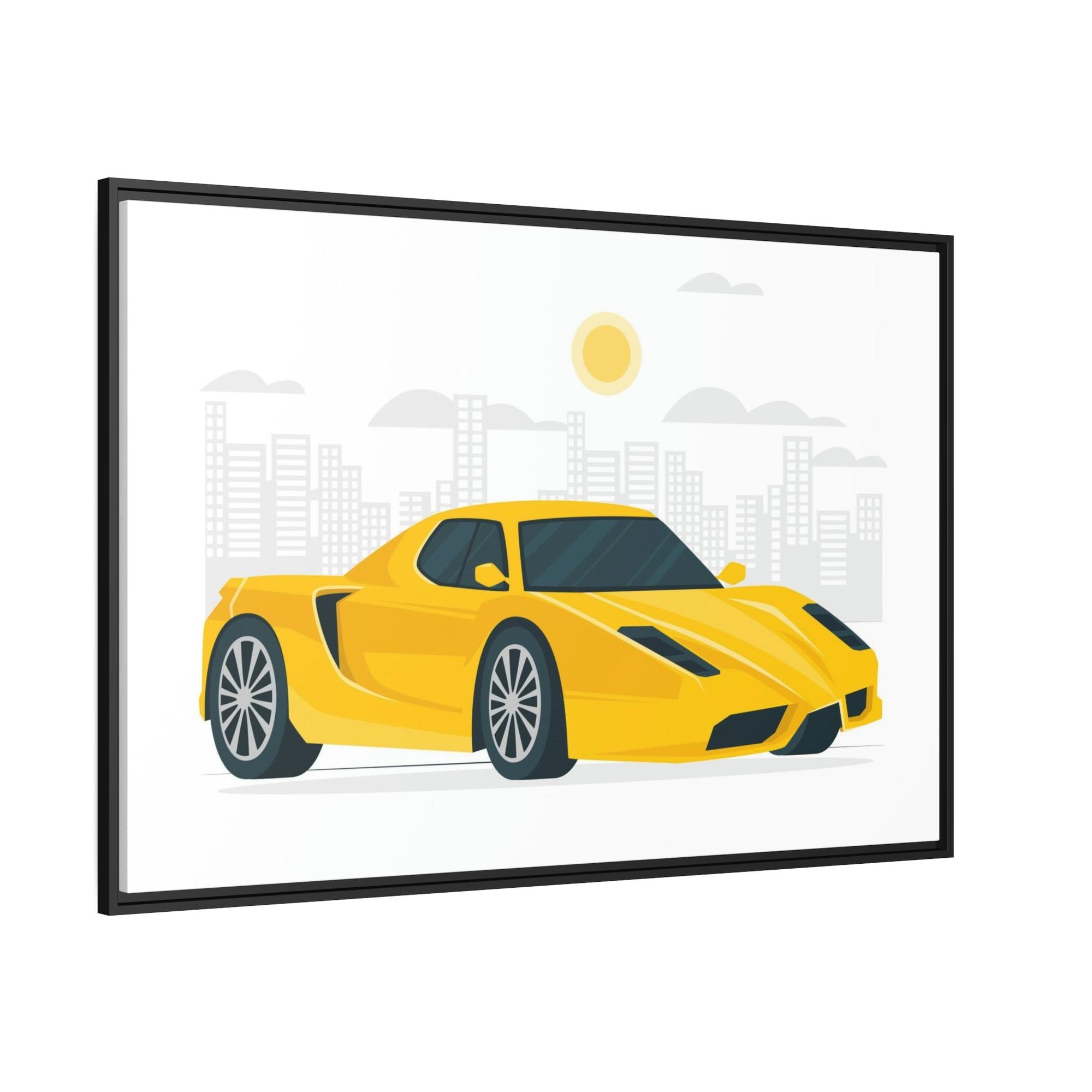 Lamborghini Graceful Power: Lamborghini Framed Poster & Canvas and Wall Art Decor