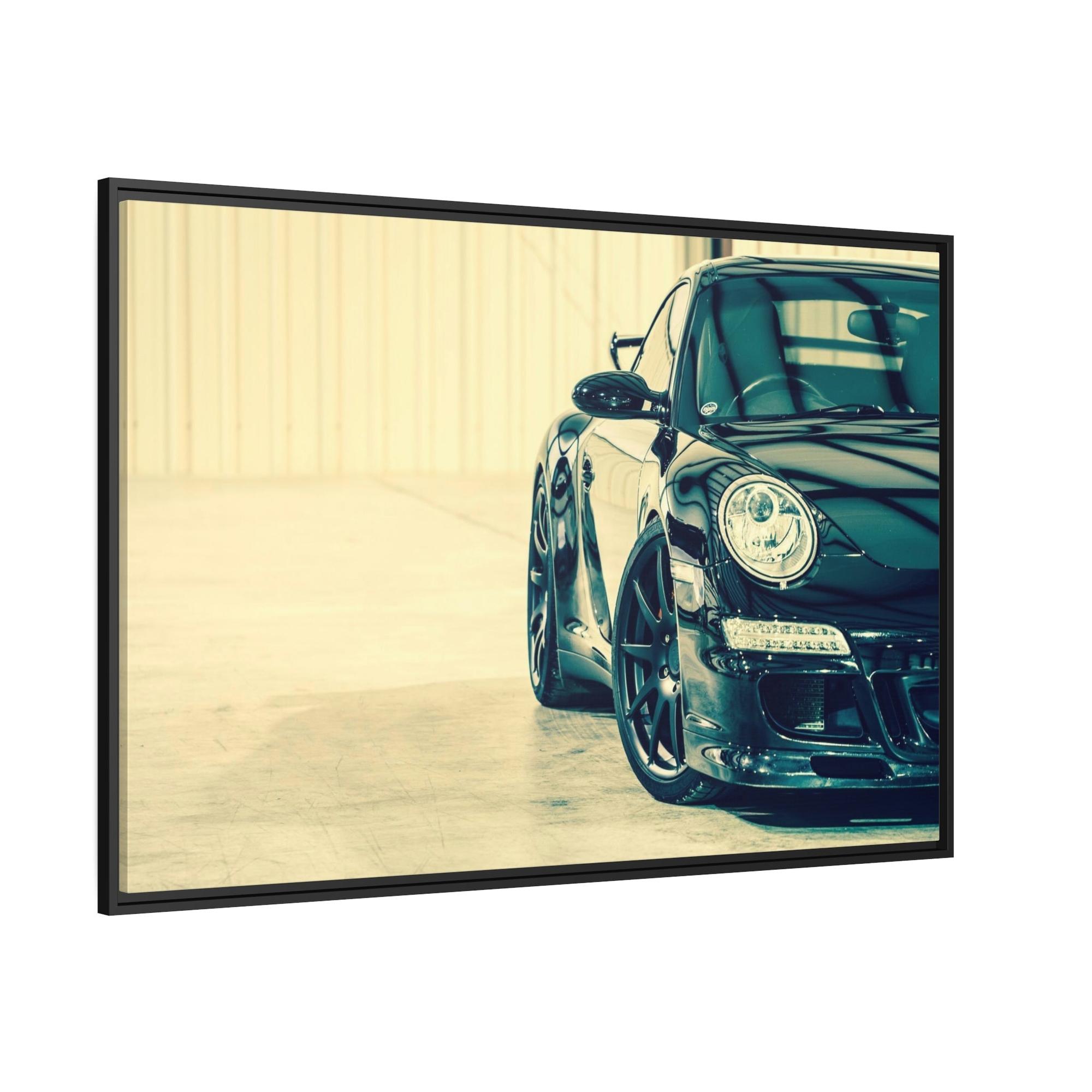 Porsche The Art of Speed: A Beautiful Framed Canvas & Poster Print of a Porsche in Motion