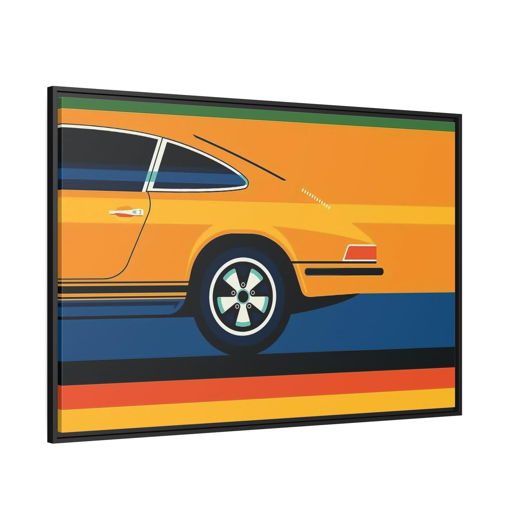 Porsche Porsche Canvas Print: Fine Art Poster for Luxury Car Lovers
