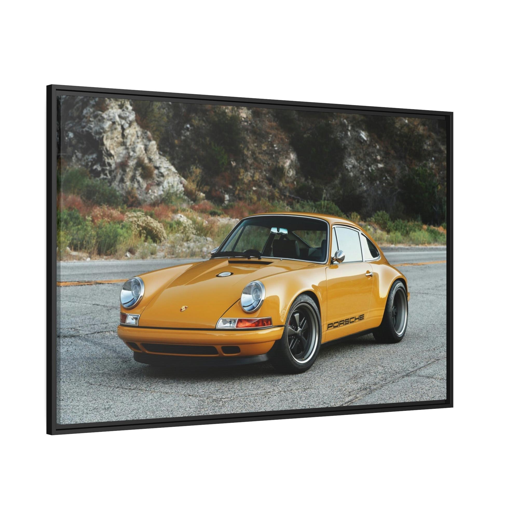 Porsche Racing Elegance on Canvas: Porsche-inspired Wall Art and Framed Posters