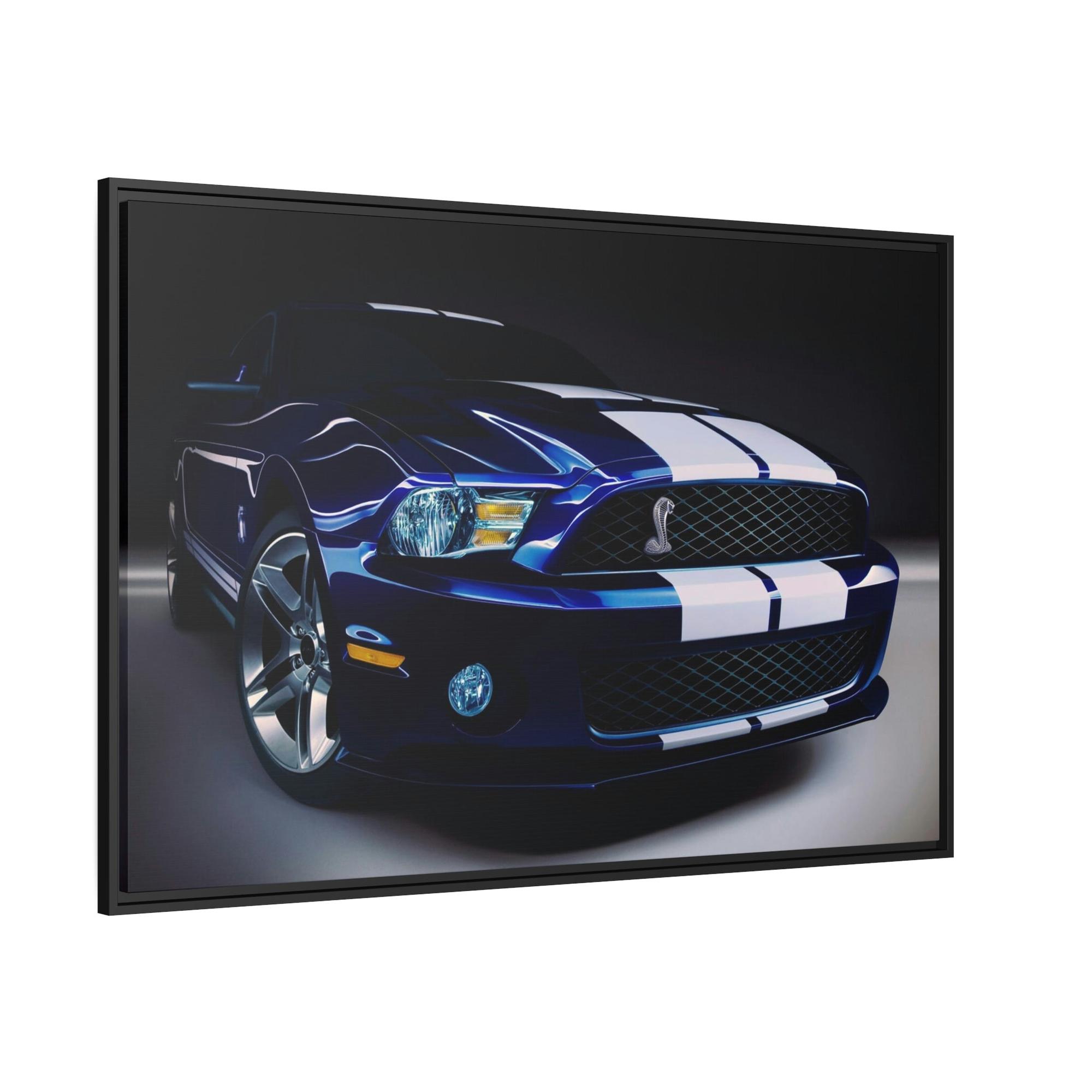Mustang Mustang: Natural Canvas Wall Art and Framed Canvas & Poster Print