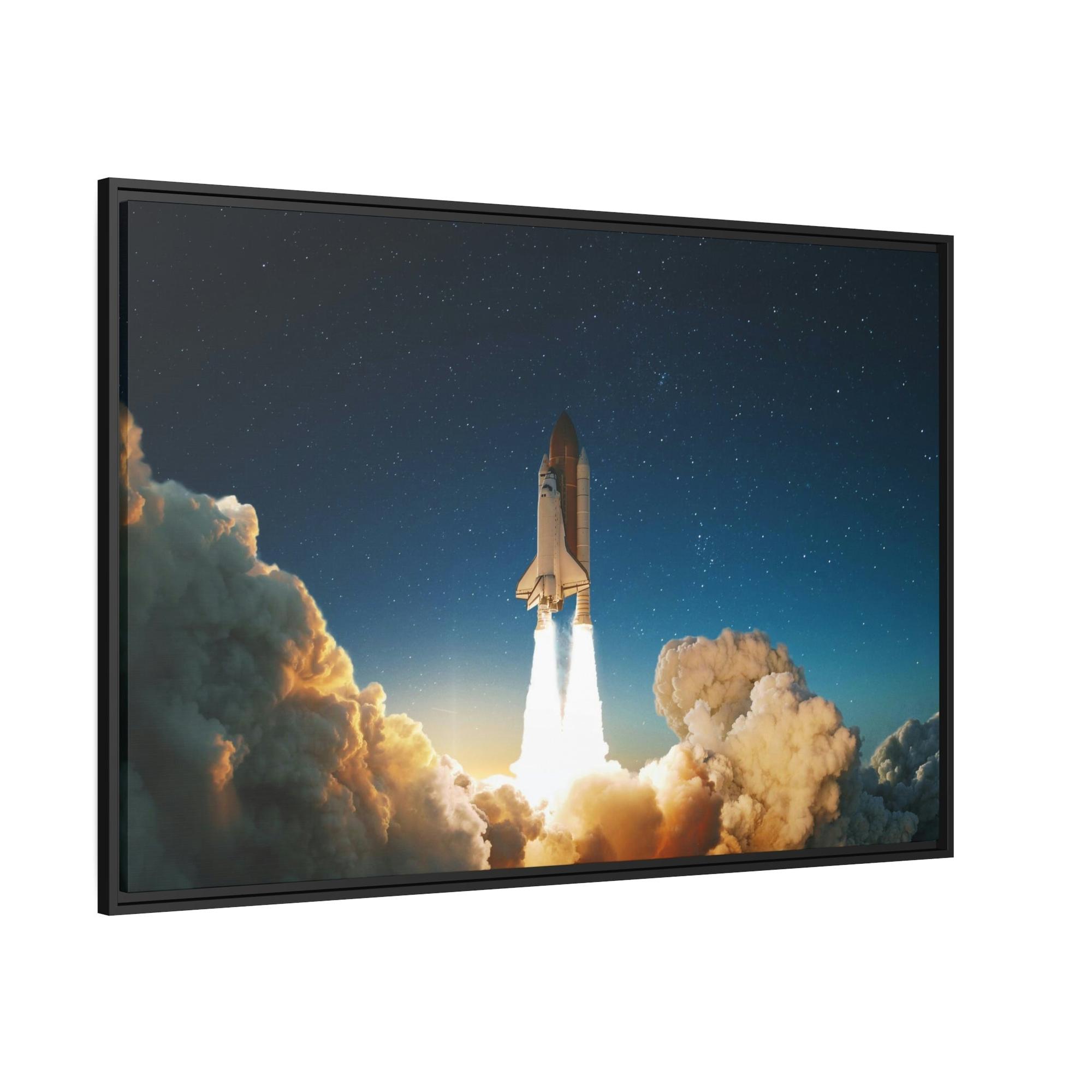 Nasa Beyond the Stratosphere: NASA-Themed Canvas