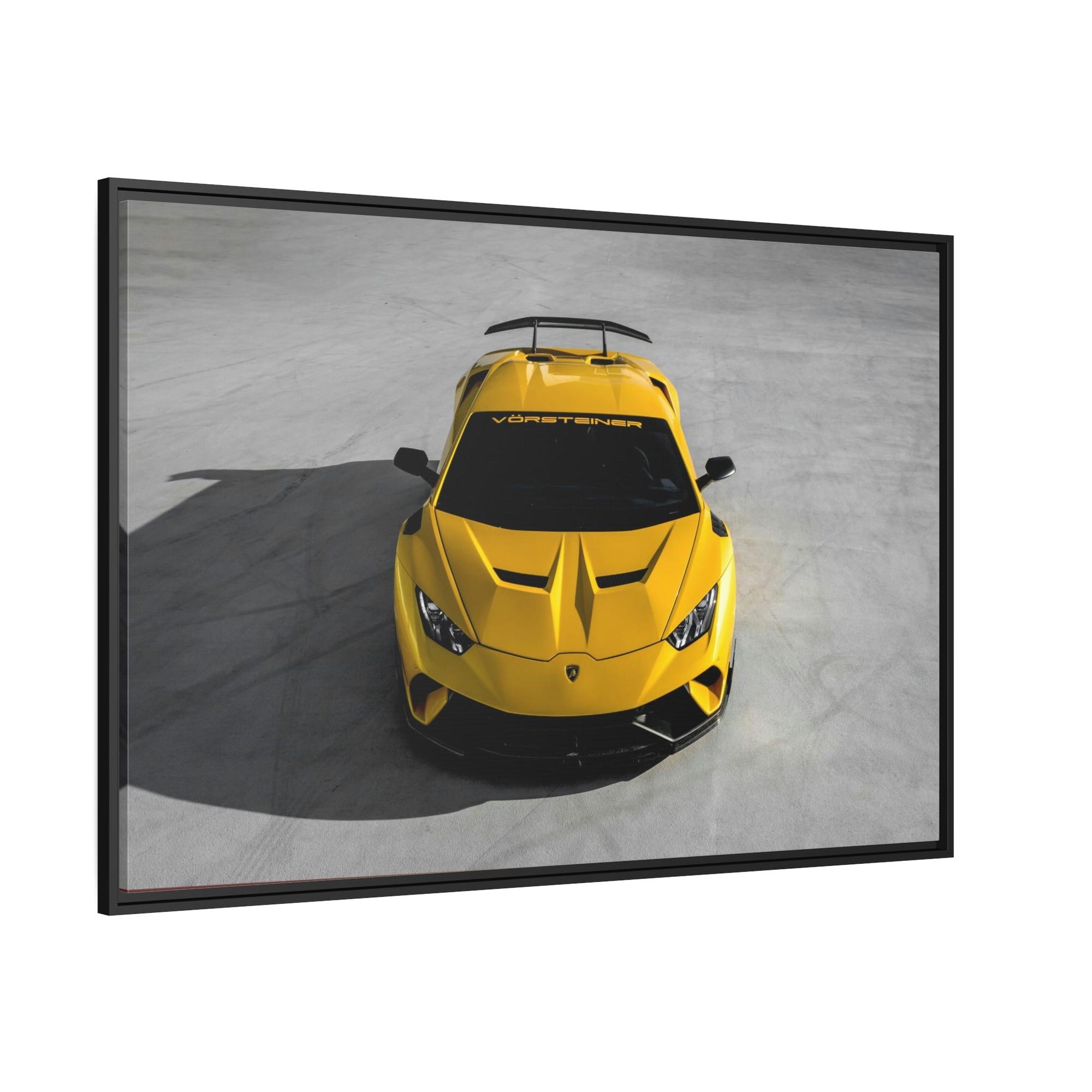 Lamborghini Italian Masterpiece on Canvas & Poster: Striking Print of Lamborghini